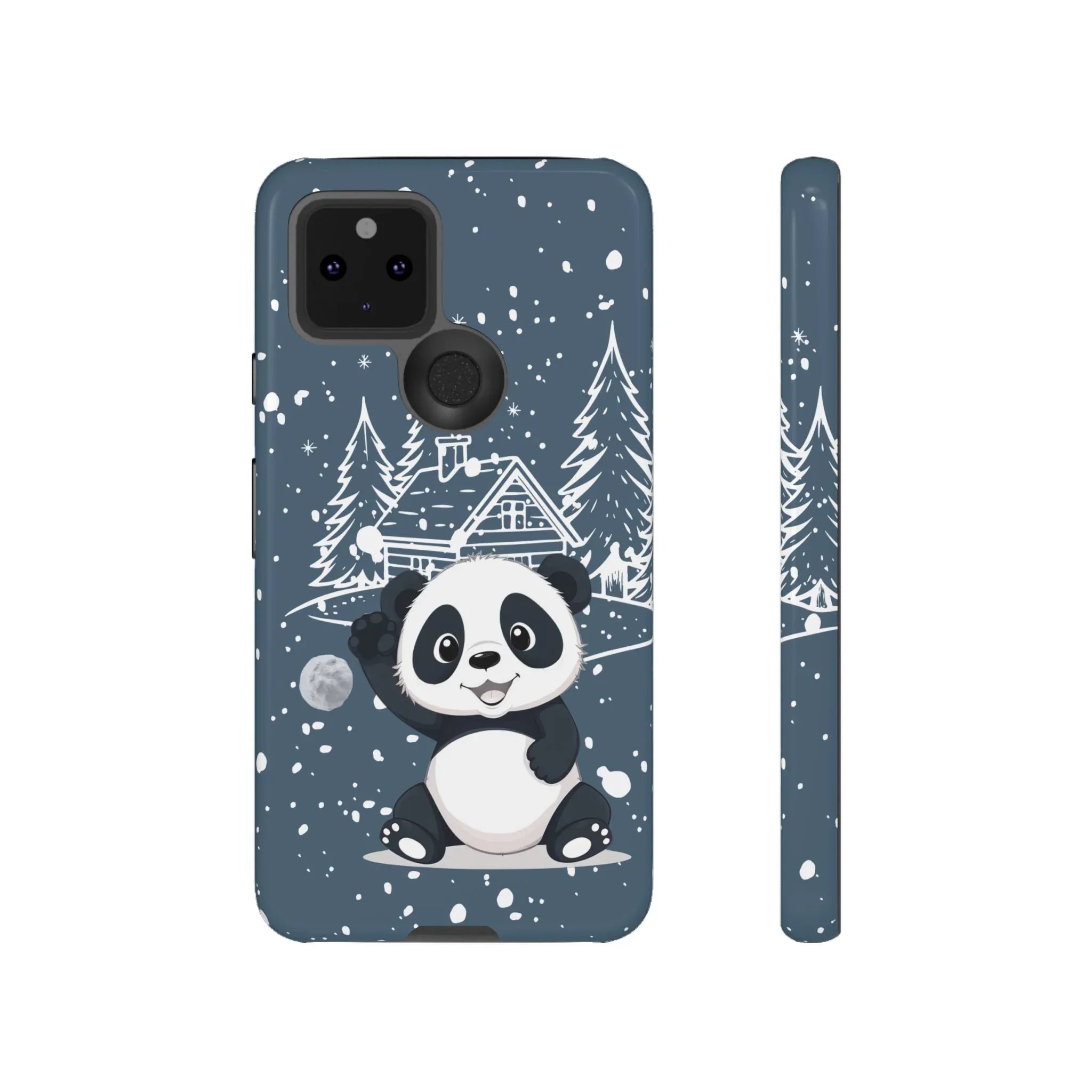 Cute Panda Phone Case for Samsung Galaxy and Google Pixel - KARARMDESIGN