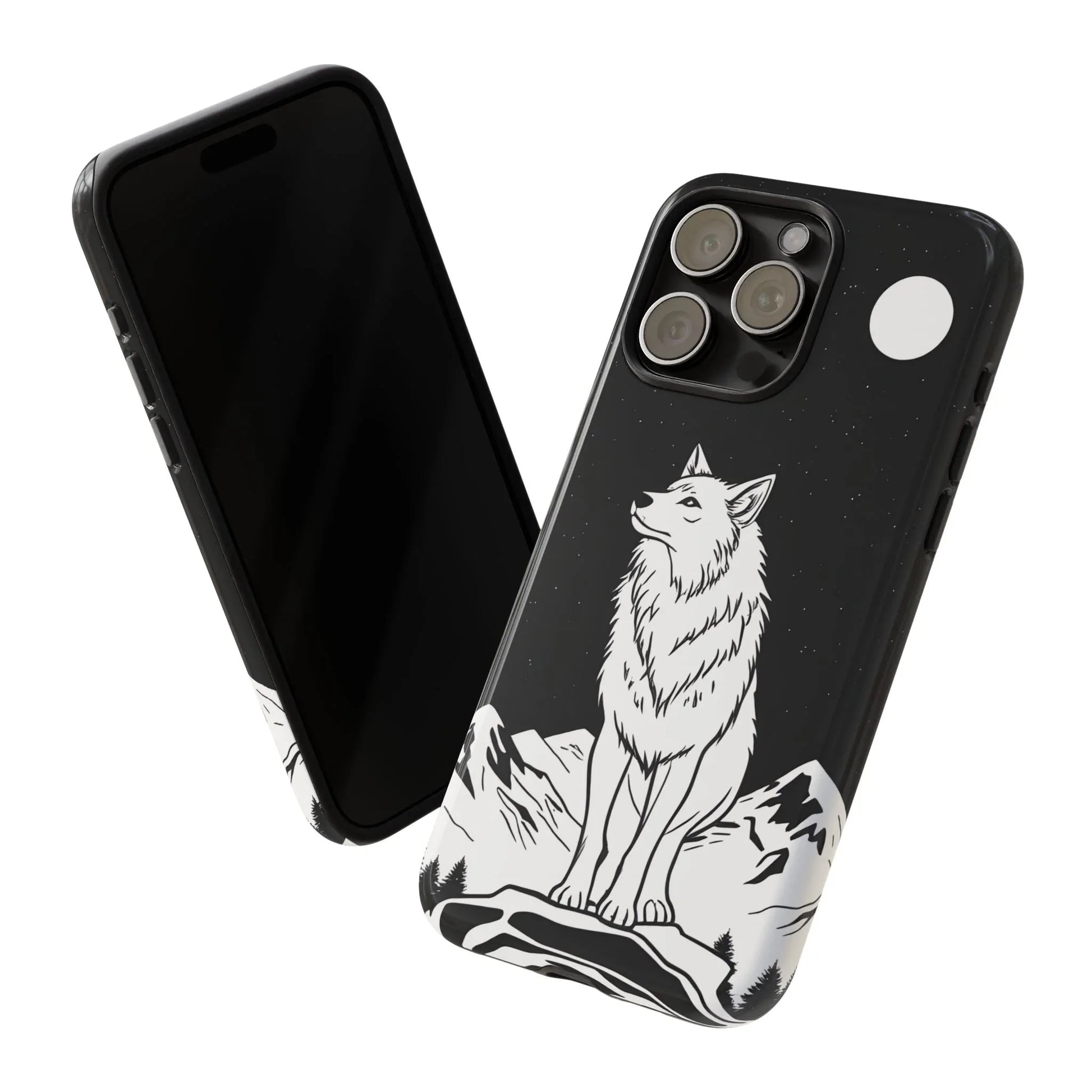 Majestic Wolf Phone Case for iPhone and Galaxy - KARARMDESIGN