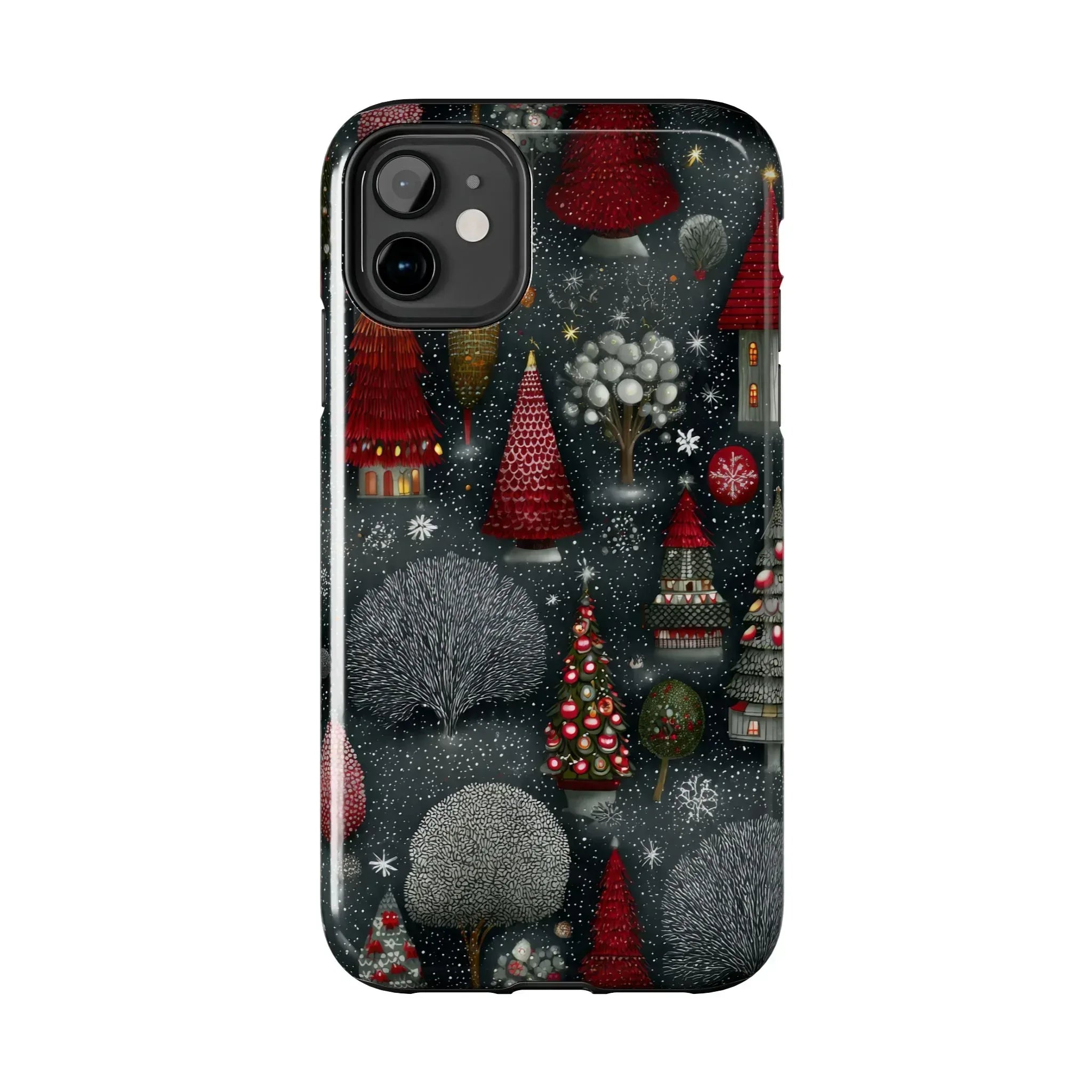 Frosted Fir Magic Phone Case for iPhone 11-17 - KARARMDESIGN