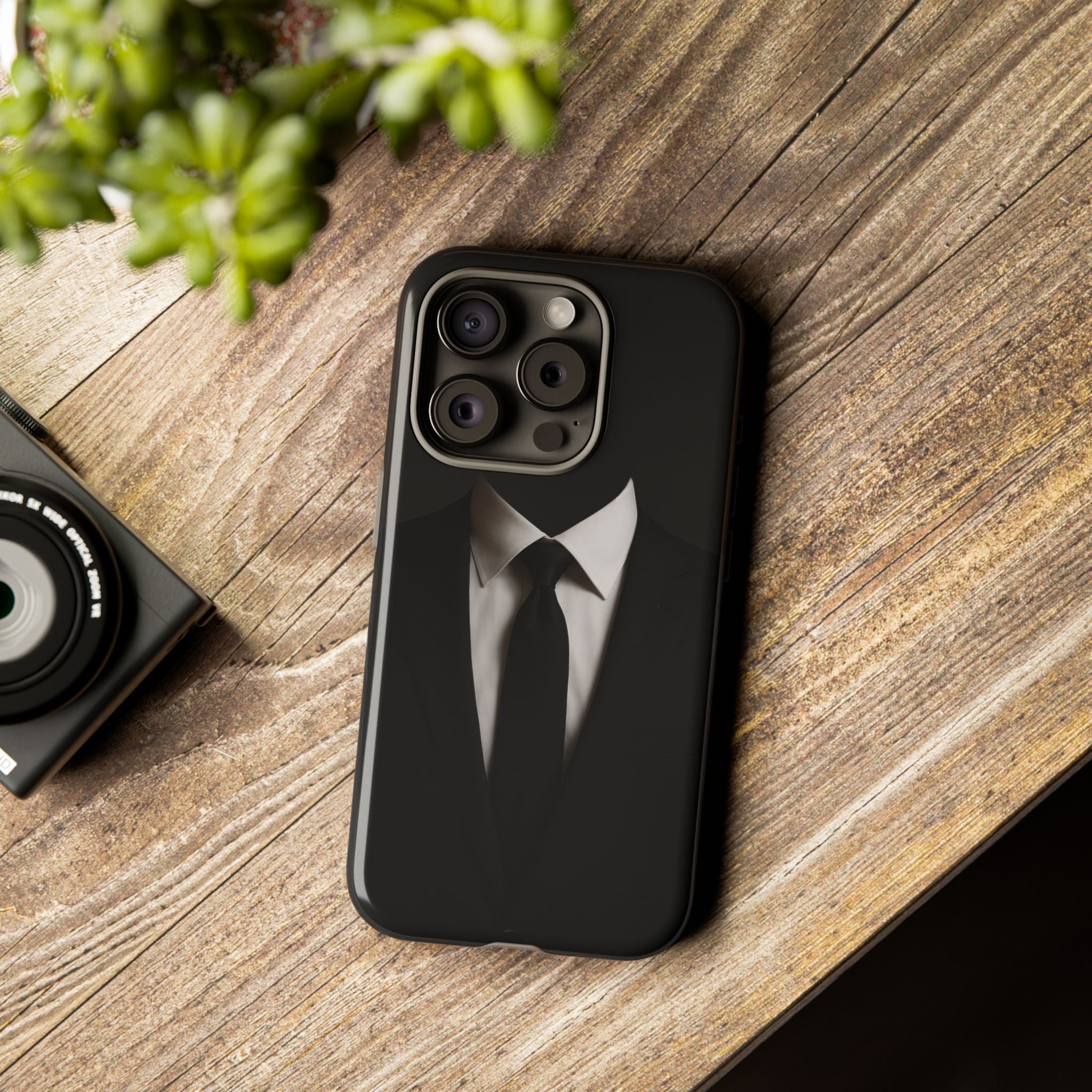 Gentleman's Armor Tough Phone Case – iPhone 11–17 & Galaxy S20–S26