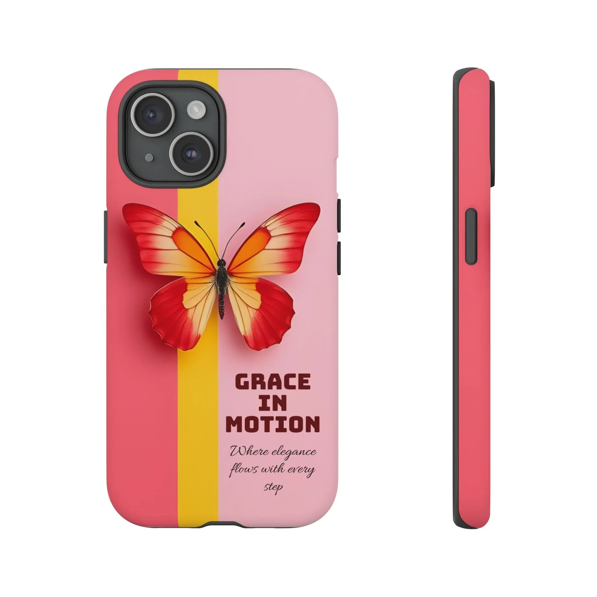 Grace in Motion – Elegant Phone Case for iPhone, Galaxy & Pixel - KARARMDESIGN