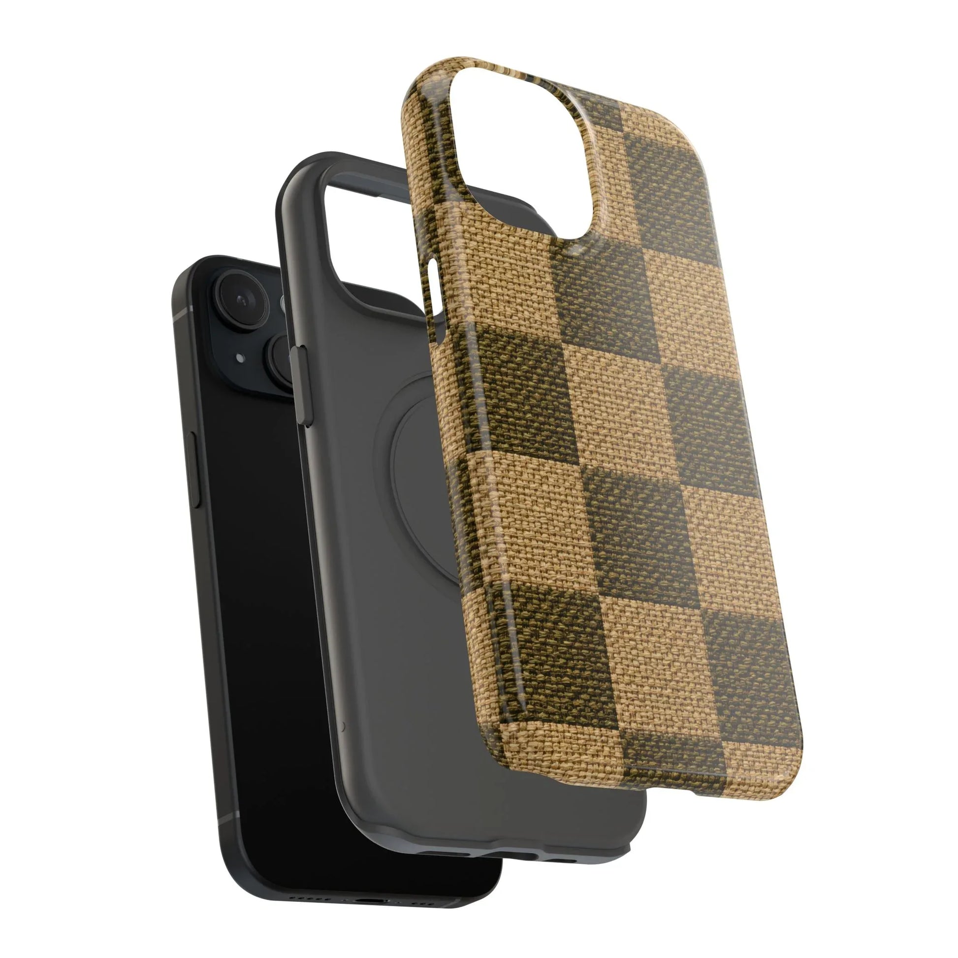 Rustic Woven Phone Case for iPhone 11-17 and Galaxy S21-S22 - KARARMDESIGN