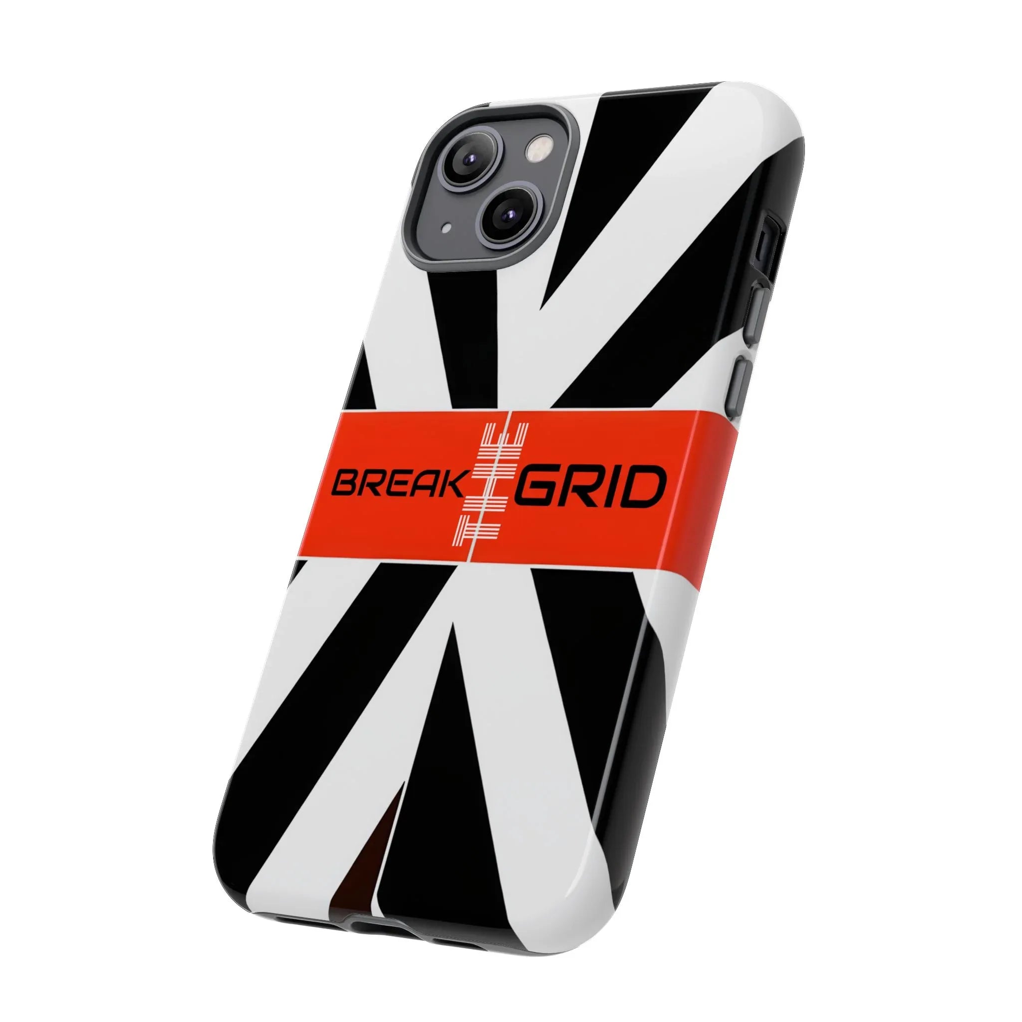 Break The Grid Phone Case for iPhone 11–16 and Galaxy S20–S25 - KARARMDESIGN