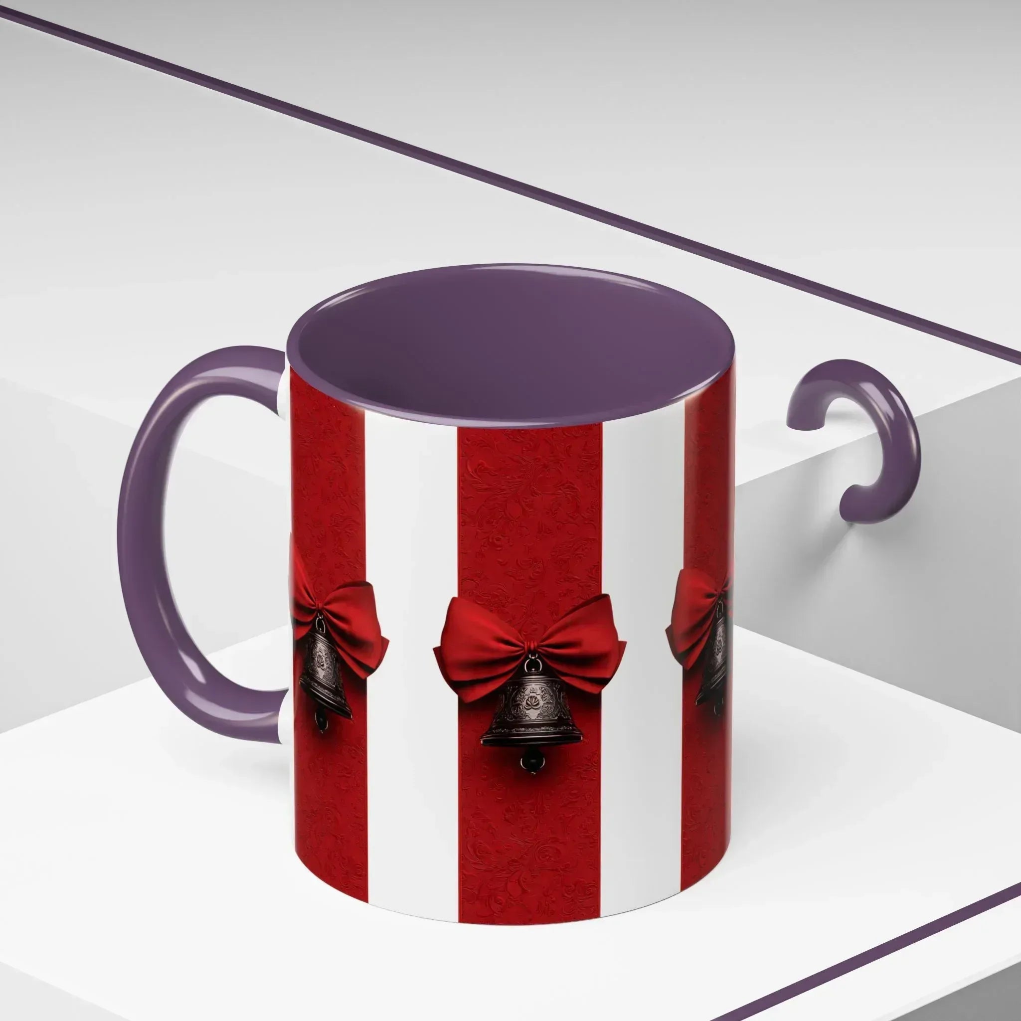 Holiday Bells Mug - Accent Coffee Mug (11, 15oz) - KARARMDESIGN