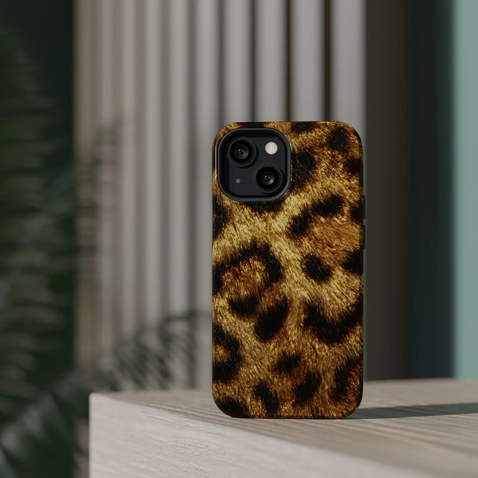 Leopard Print Phone Case for iPhone 13-17 - KARARMDESIGN