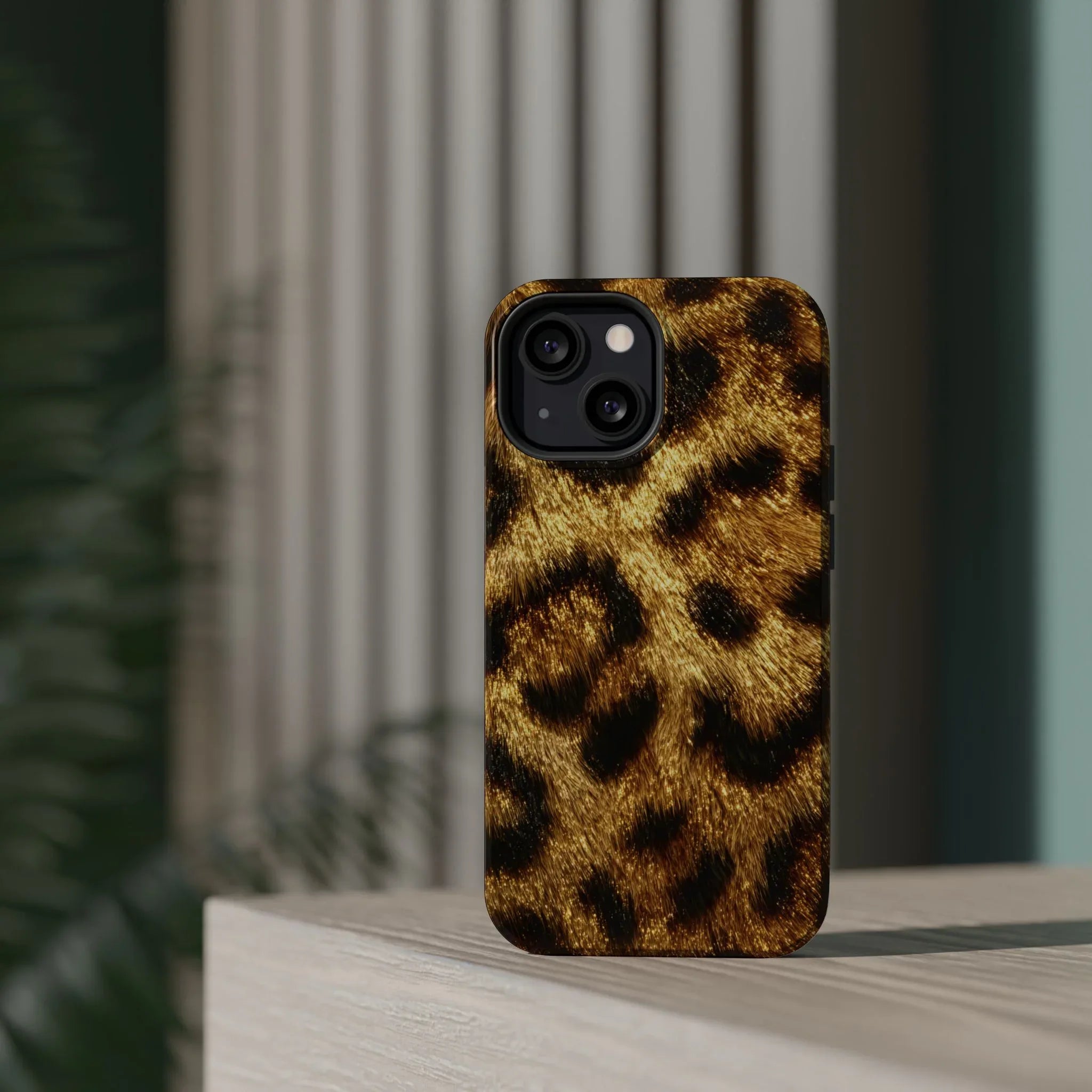 Leopard Print Phone Case for iPhone 13-17 - KARARMDESIGN