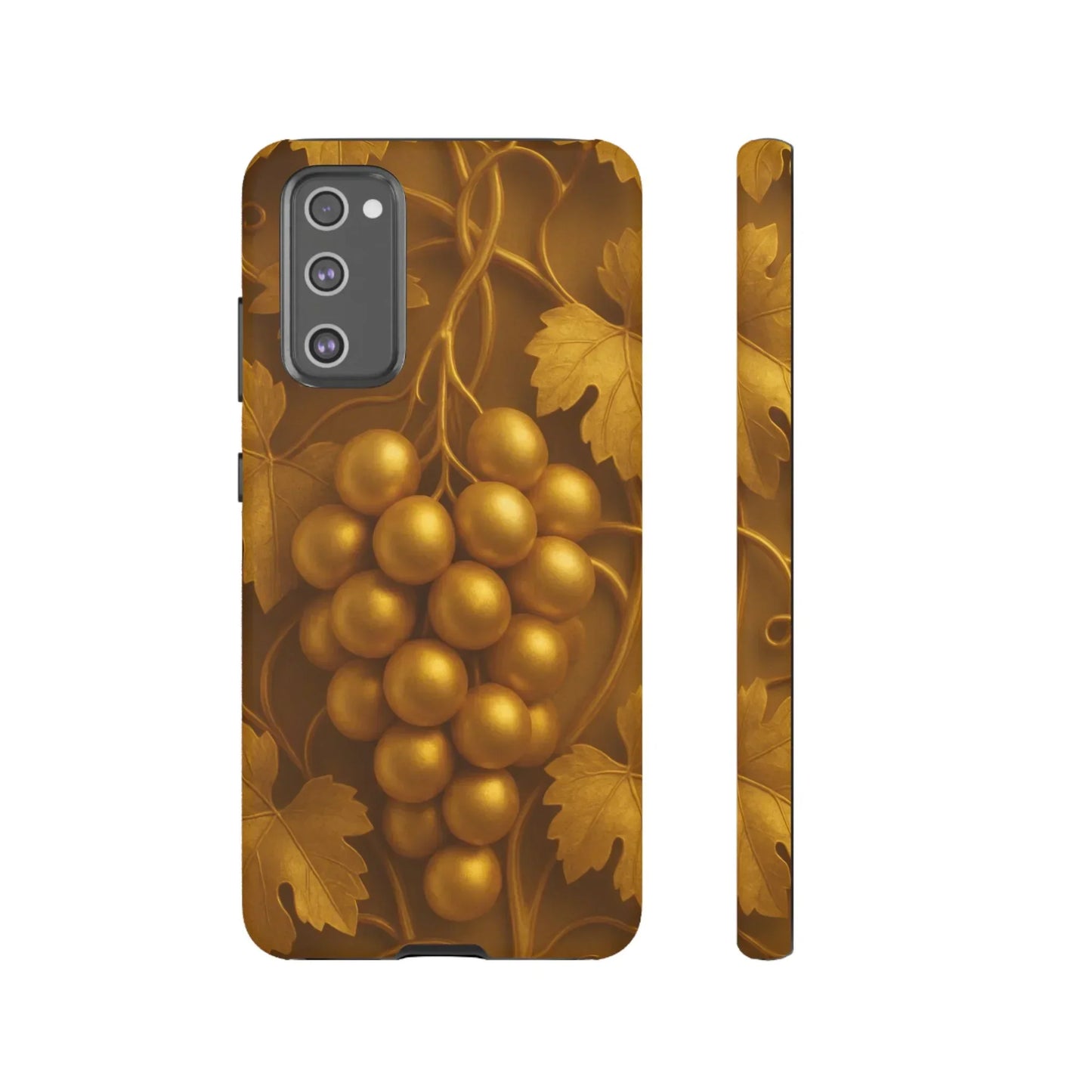Golden Grapes Phone Case for Samsung Galaxy S10-S25 Models - KarArmDesign