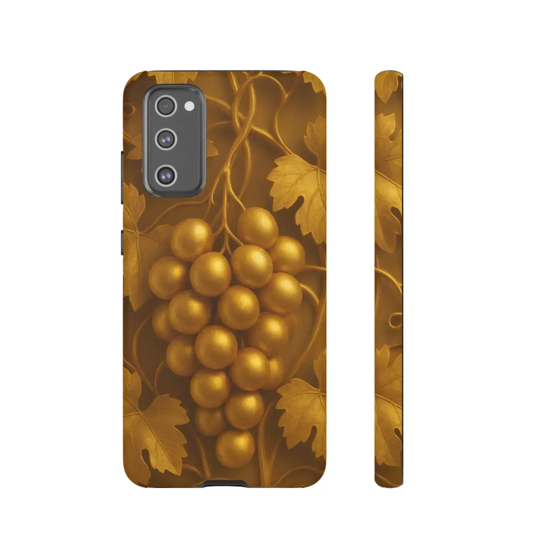 Golden Grapes Phone Case for Samsung Galaxy S10-S25 - KARARMDESIGN