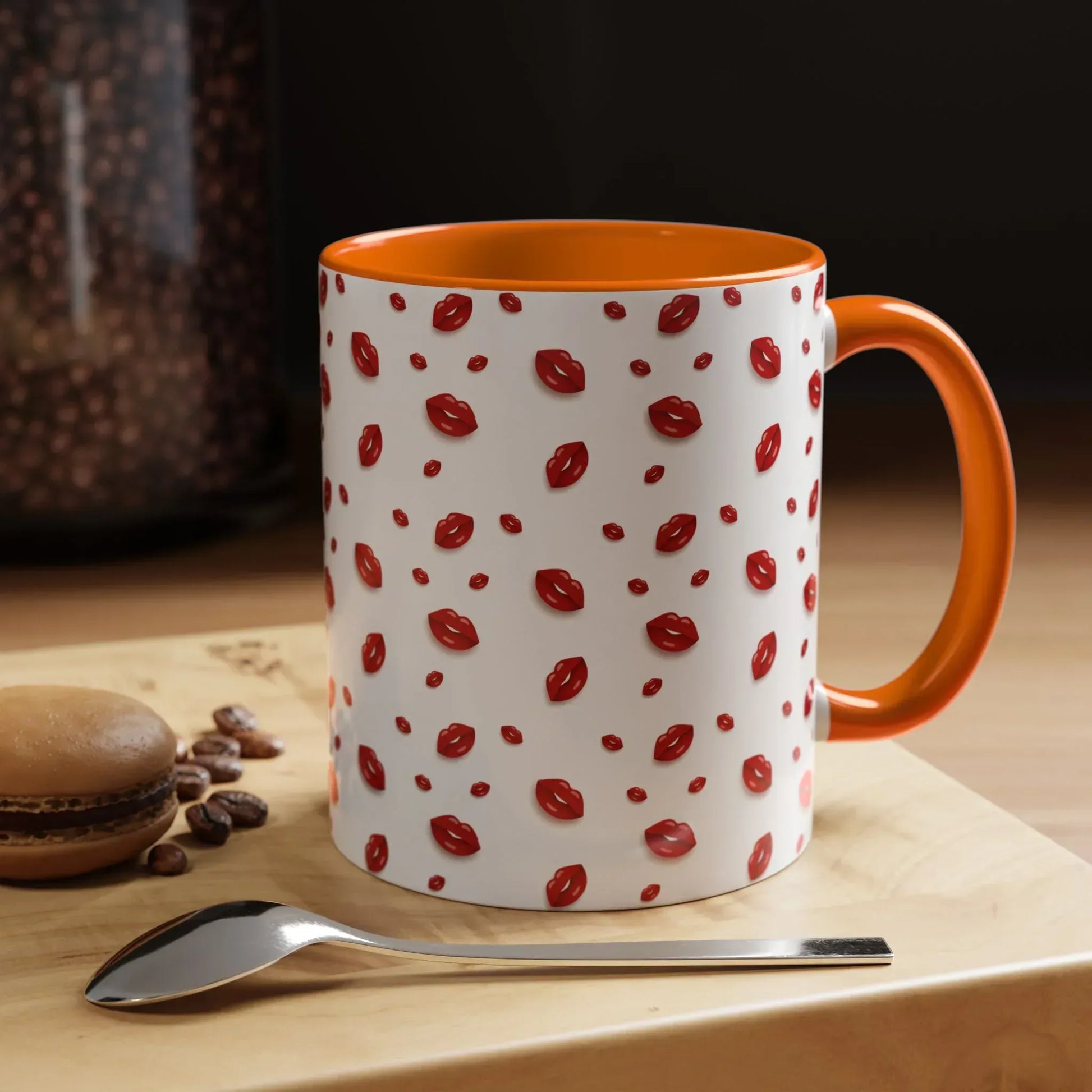 Hot Lips Mug - Accent Coffee Mug (11, 15oz) - KARARMDESIGN