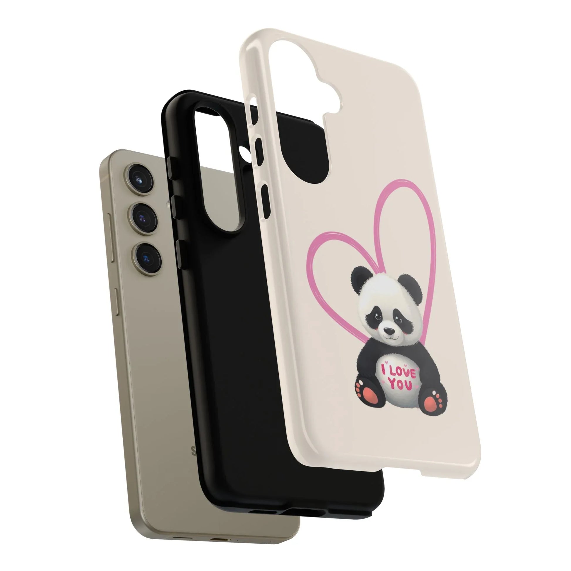 Adorable Panda Phone Case for Galaxy S20-S25 - KARARMDESIGN
