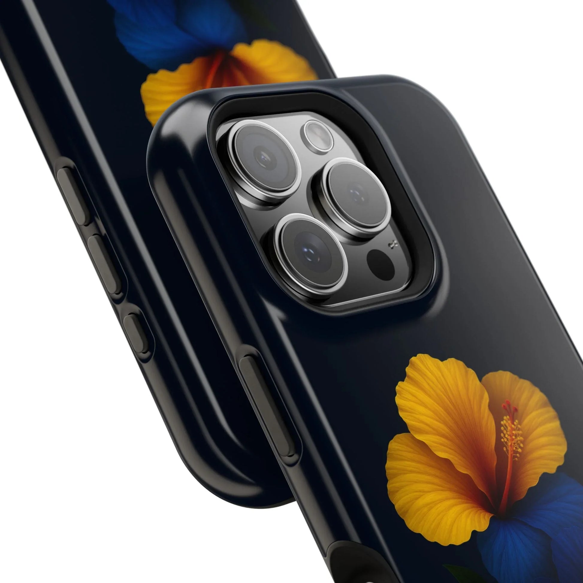 Elegant Hibiscus Phone Case for iPhone 11-17 and Galaxy S21-S22 - KARARMDESIGN