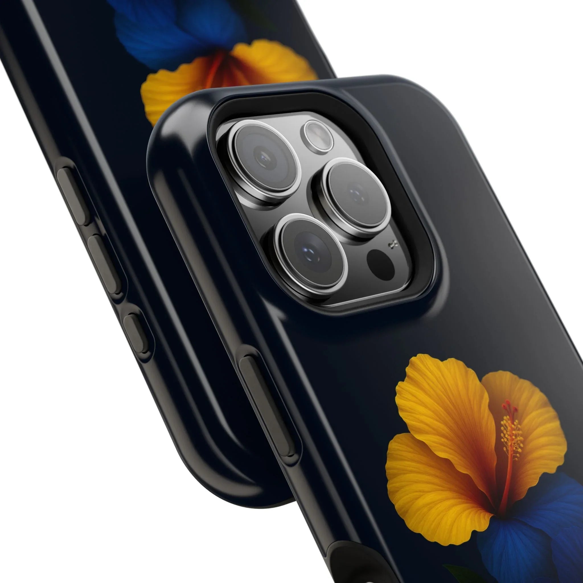 Elegant Hibiscus Phone Case for iPhone 11-17 and Galaxy S21-S22 - KARARMDESIGN