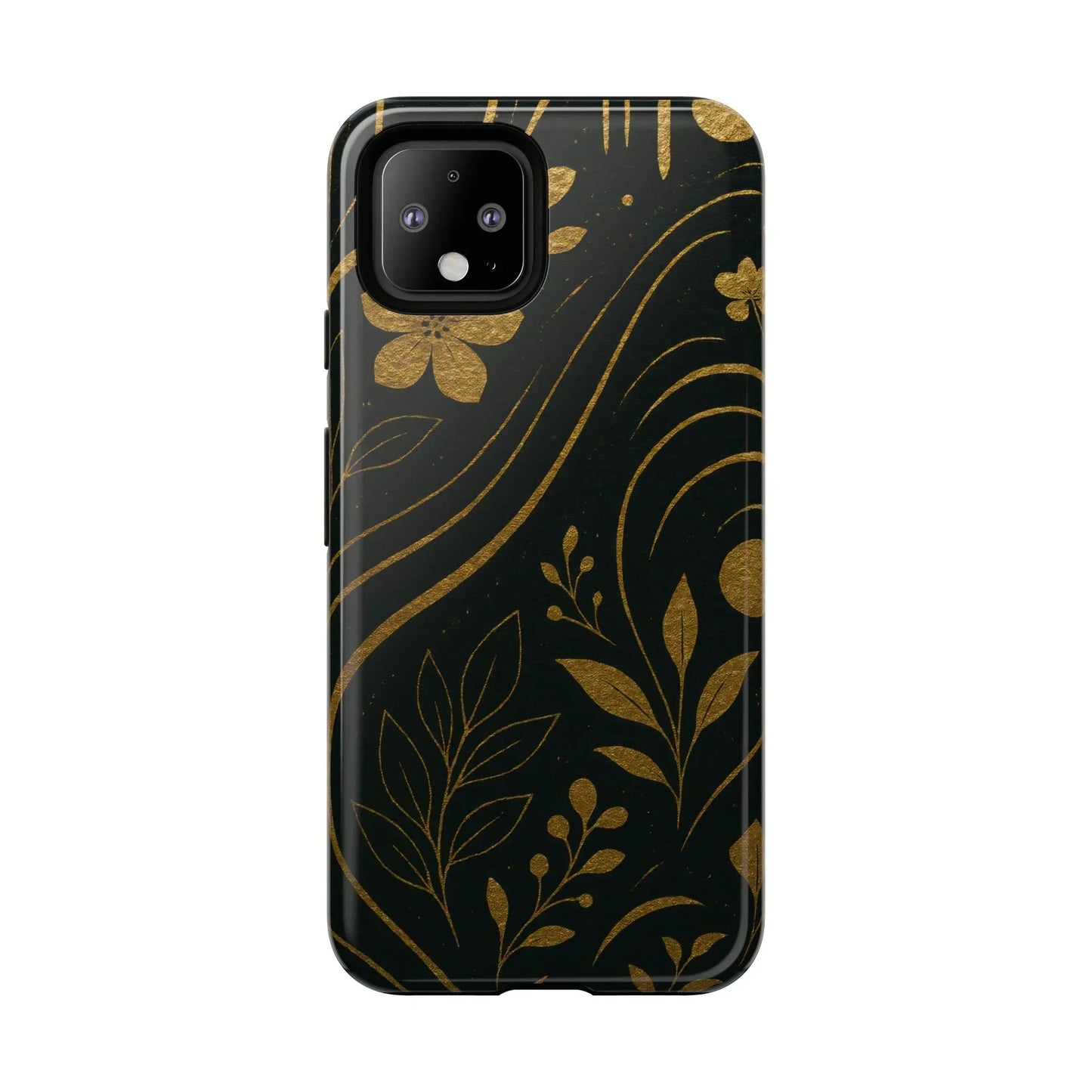 Foil Frenzy Abstract Gold Pattern Phone Case for Samsung Galaxy and Google Pixel - KarArmDesign