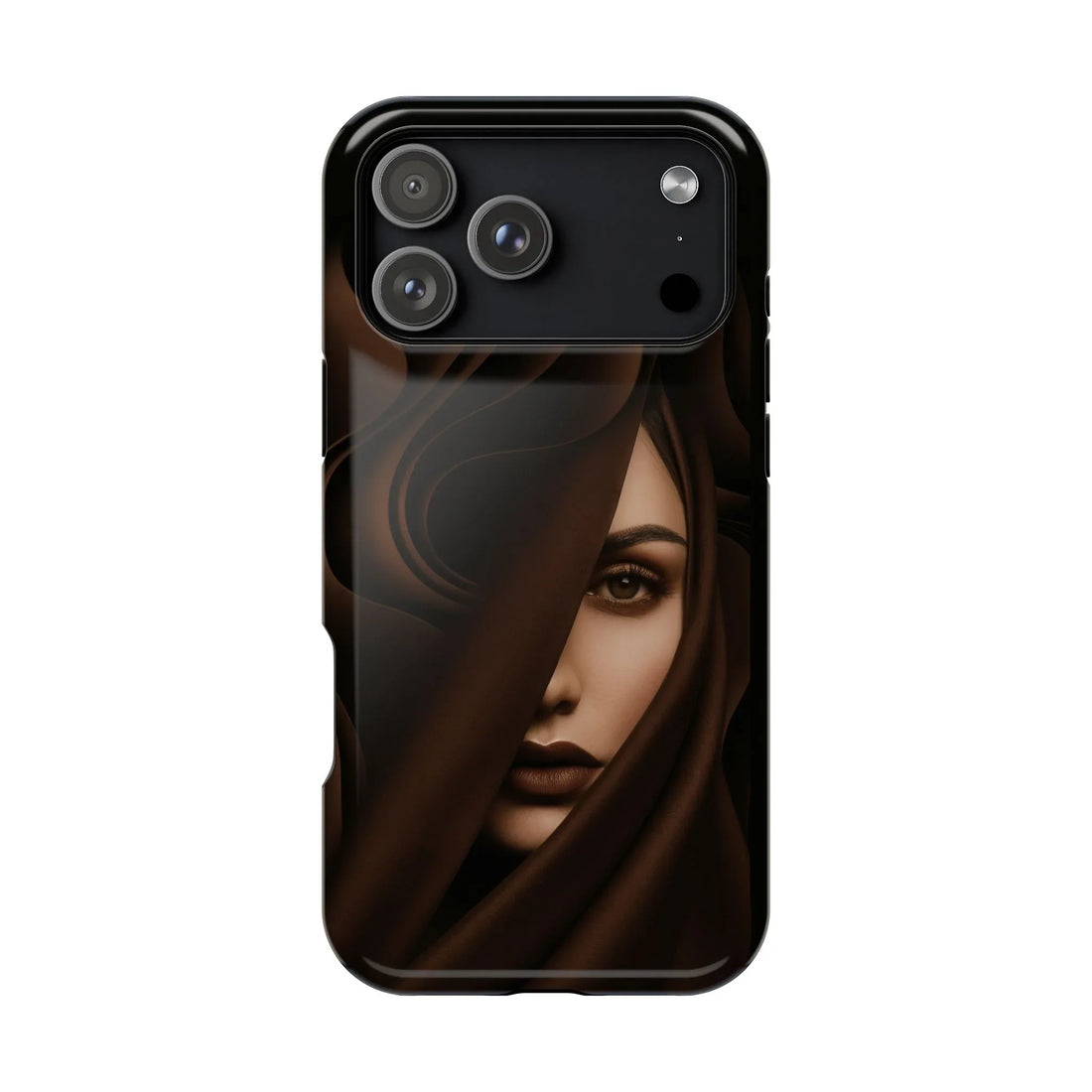 Mystery Woman Phone Case for iPhone 17, Air, Pro, Pro Max - KARARMDESIGN
