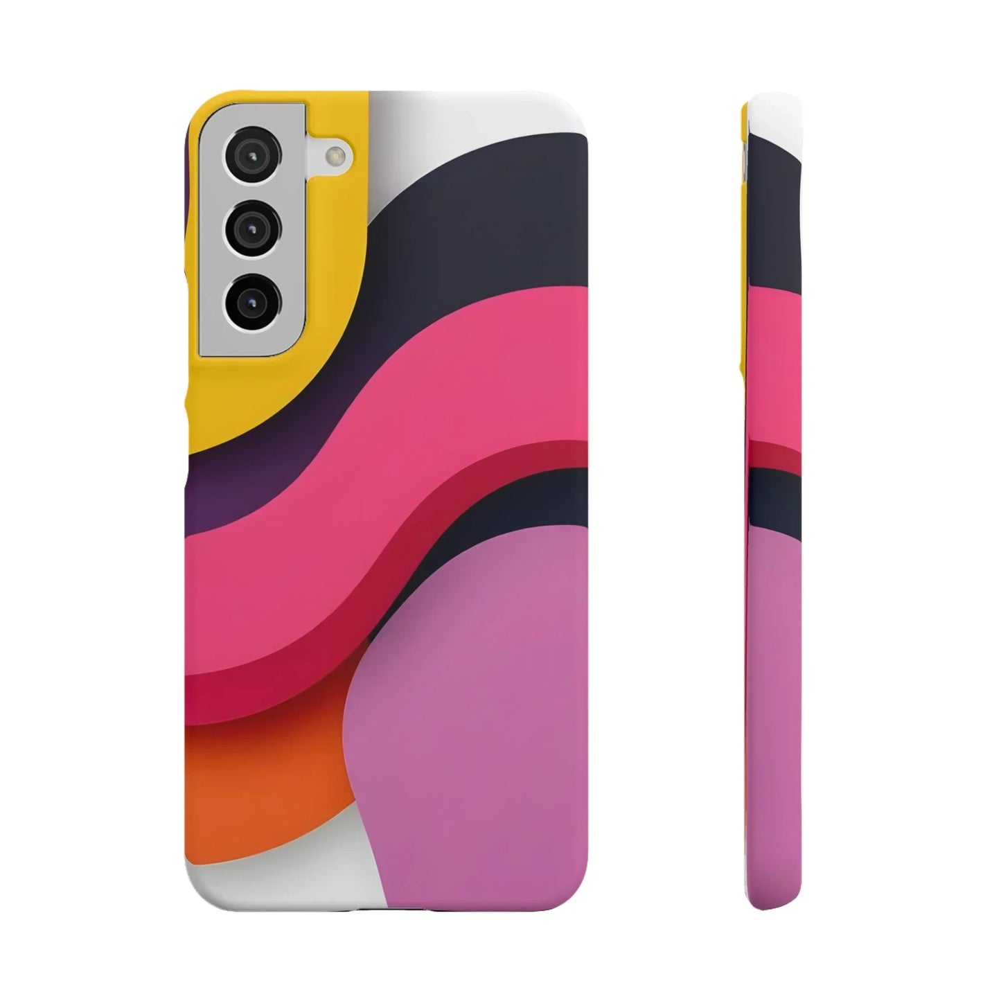Abstract Phone Case for iPhone 7-16 and Samsung Galaxy S10-S25 Models - KarArmDesign