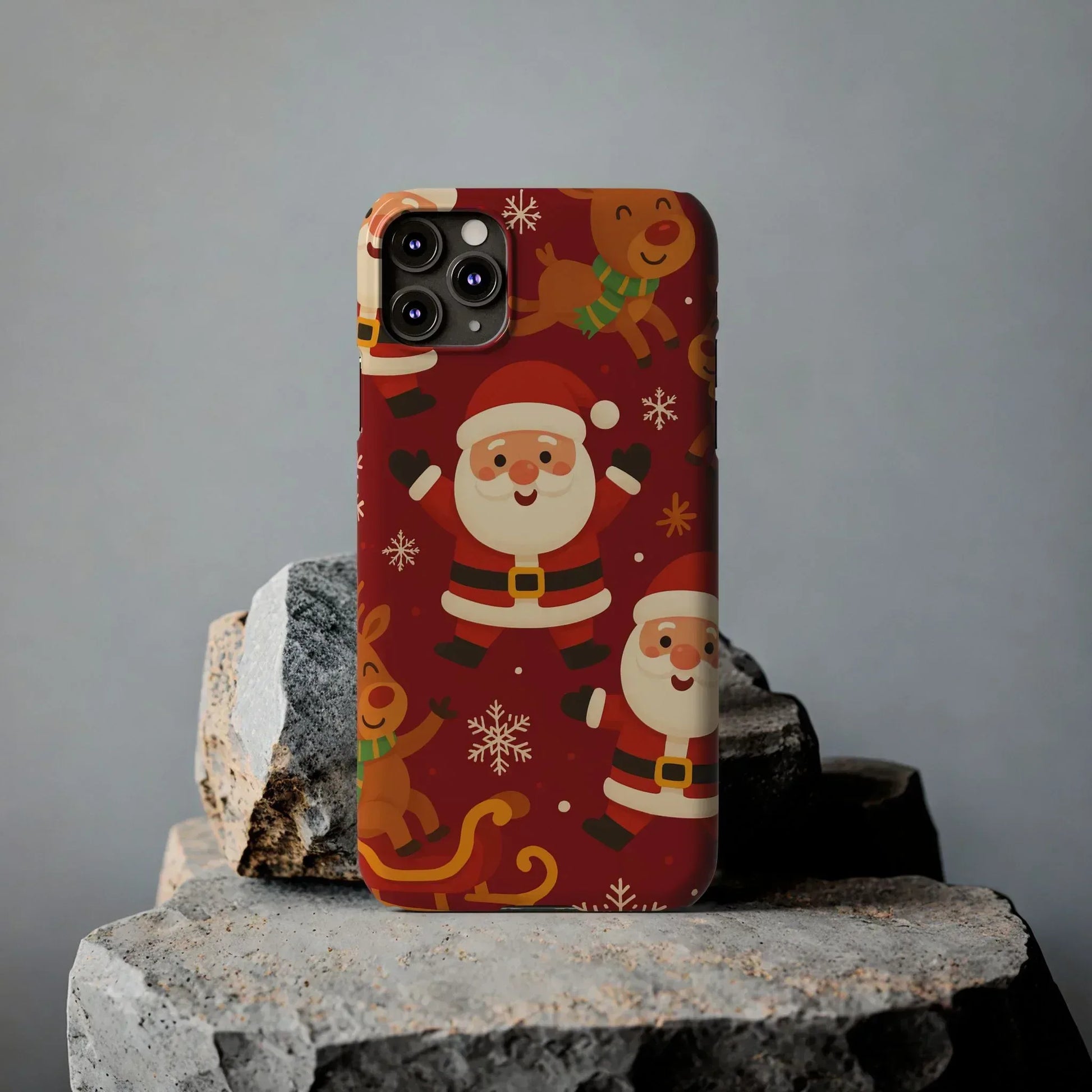 Jingle Journey Phone Case for iPhone 11-17 - KARARMDESIGN