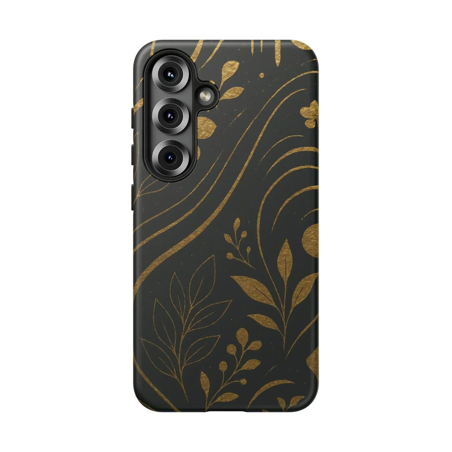 Foil Frenzy Abstract Gold Pattern Phone Case for Samsung Galaxy and Google Pixel - KarArmDesign