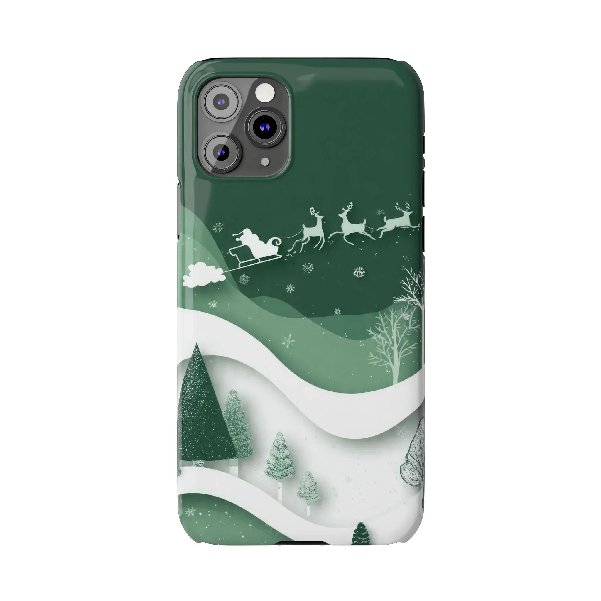 Evergreen Forest Phone Case for iPhone 11–17 - KARARMDESIGN