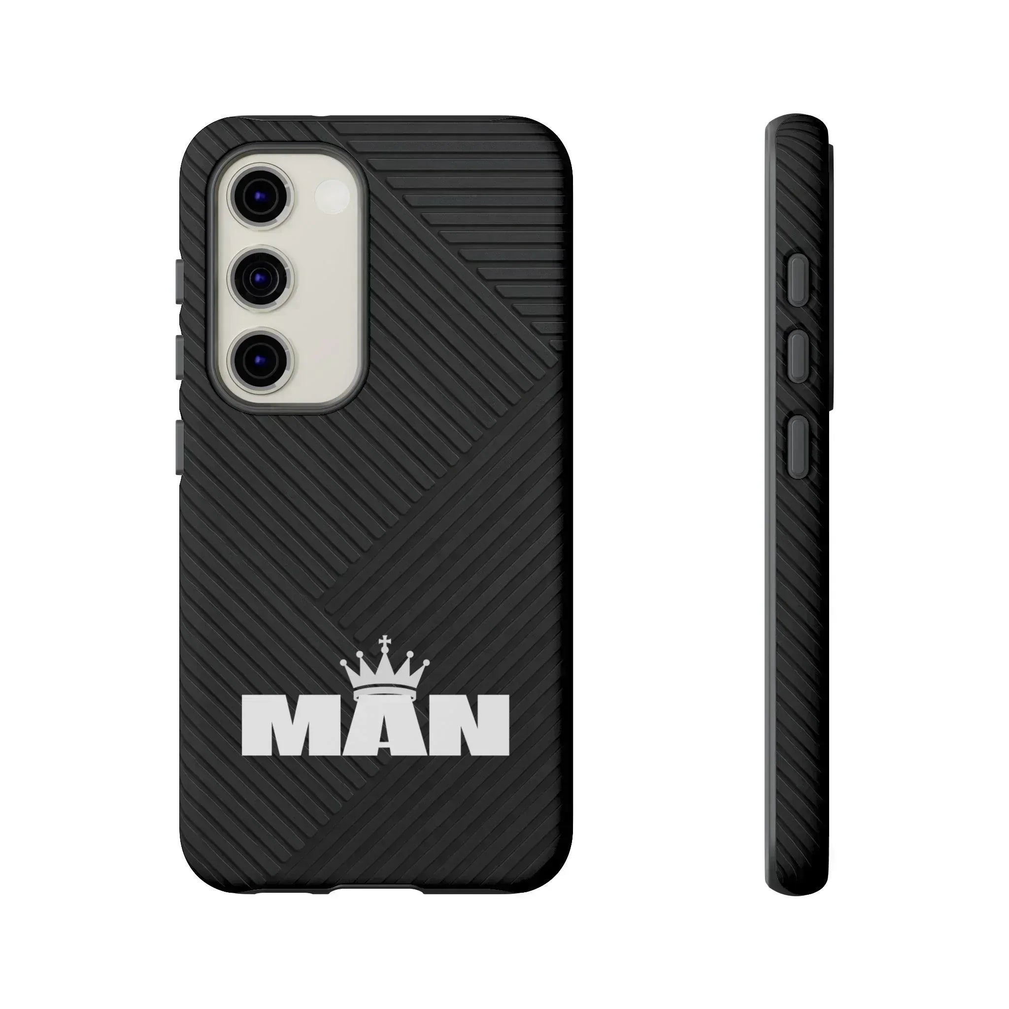 MAN Logo Phone Case for Samsung Galaxy S10-S25 - KARARMDESIGN