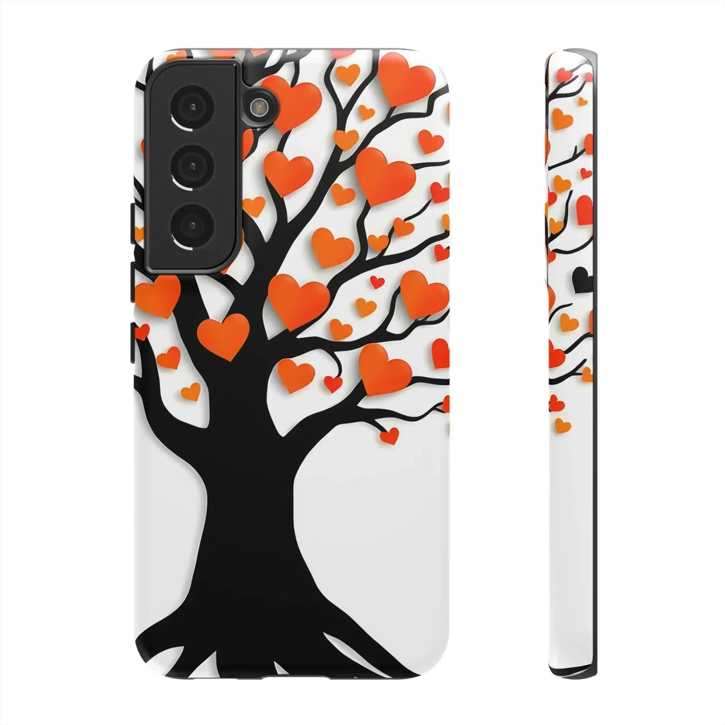 Heart Design Phone Case for iPhone 8–16 and Galaxy S10–S25 Models - KarArmDesign