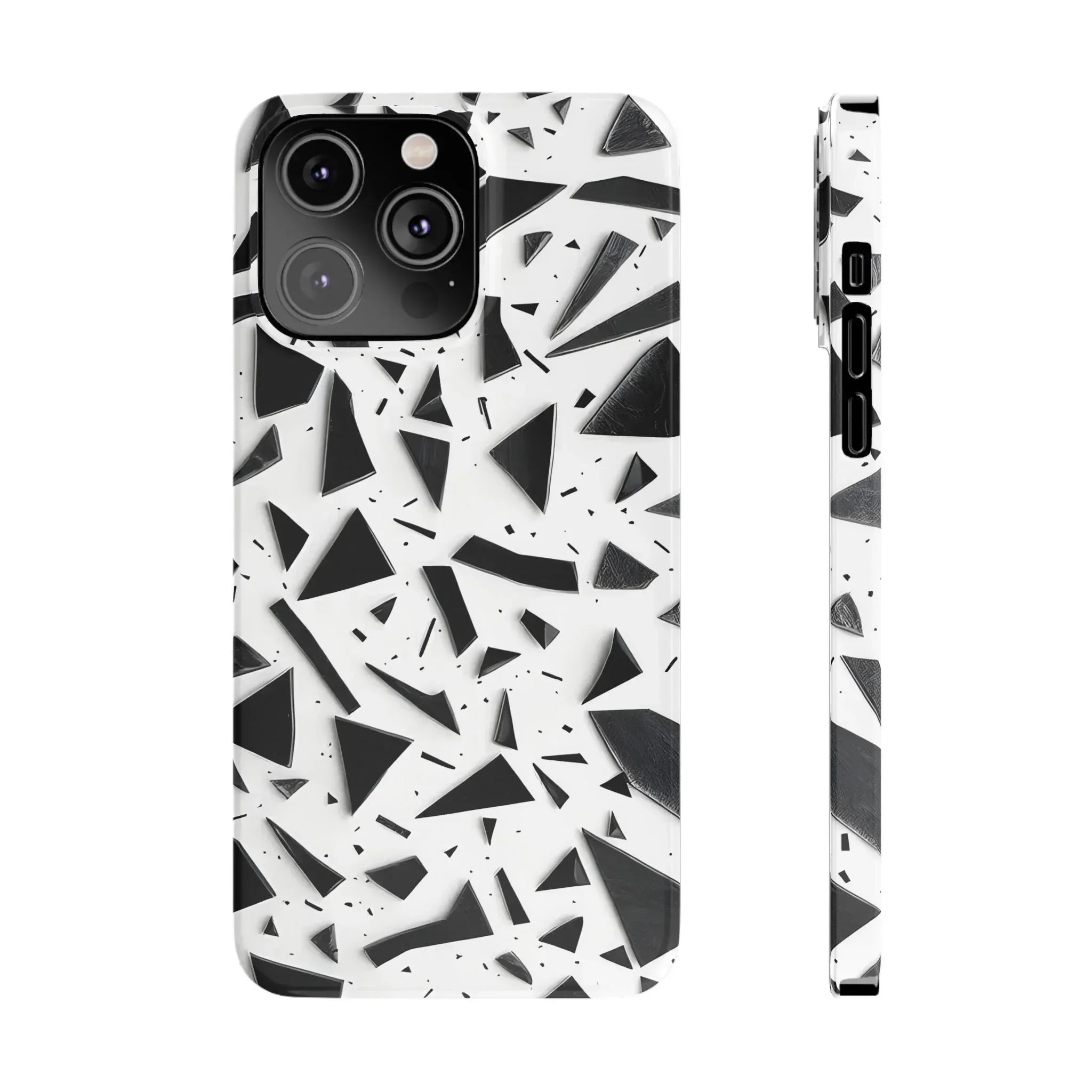 Abstract Slim Phone Case for iPhone 11-17 - KARARMDESIGN