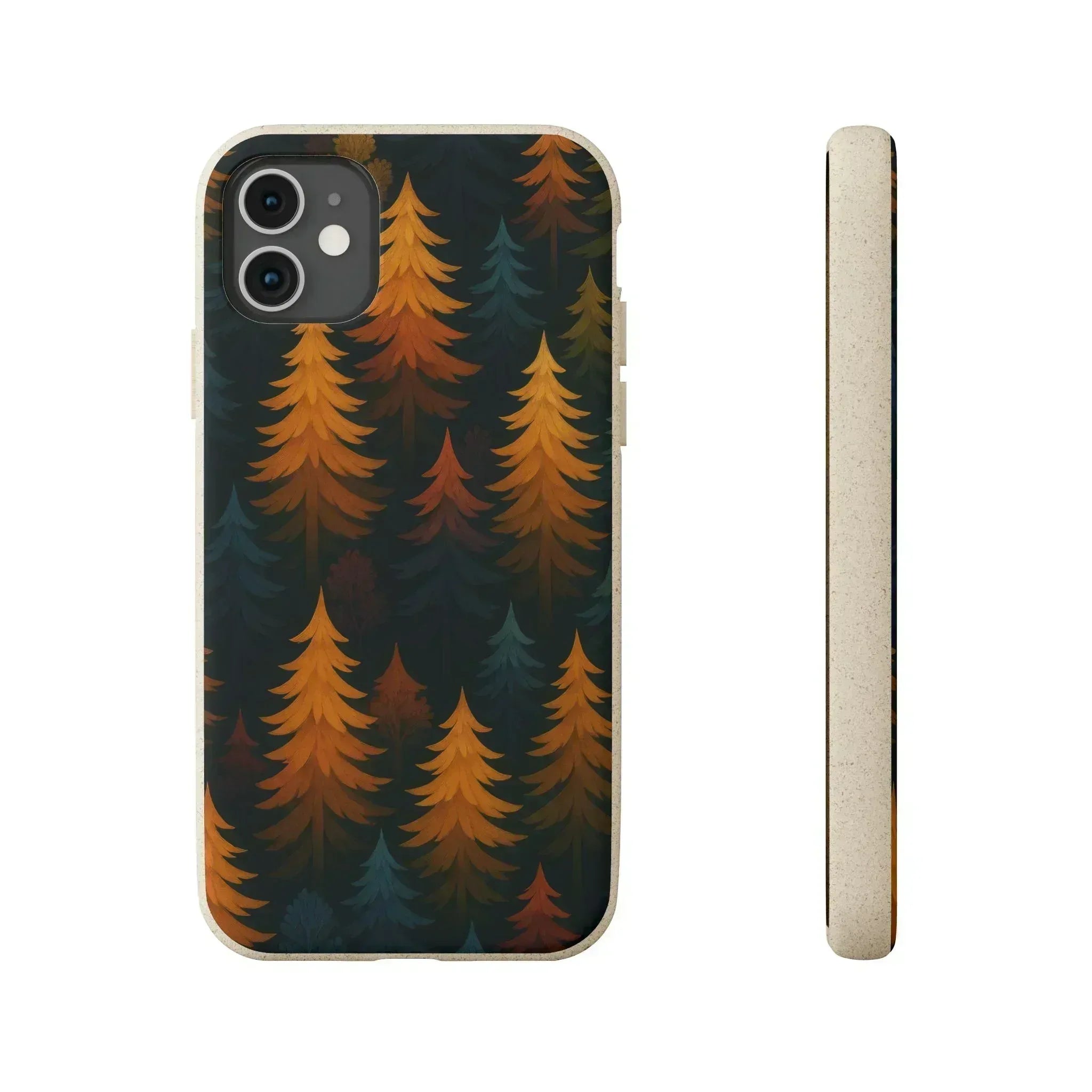 Eco Forest Biodegradable Phone Case for iPhone 11-16 and Galaxy S20-S22 - KARARMDESIGN