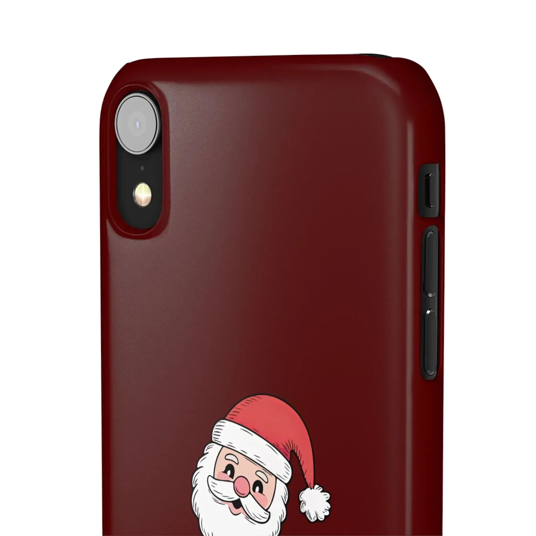 Crimson Claus Phone Case for iPhone 8-17 and Galaxy S20-S25 - KARARMDESIGN