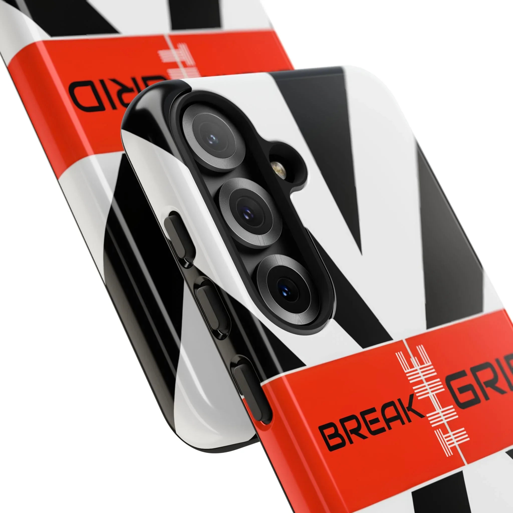 Break The Grid Phone Case for iPhone 11–16 and Galaxy S20–S25 - KARARMDESIGN