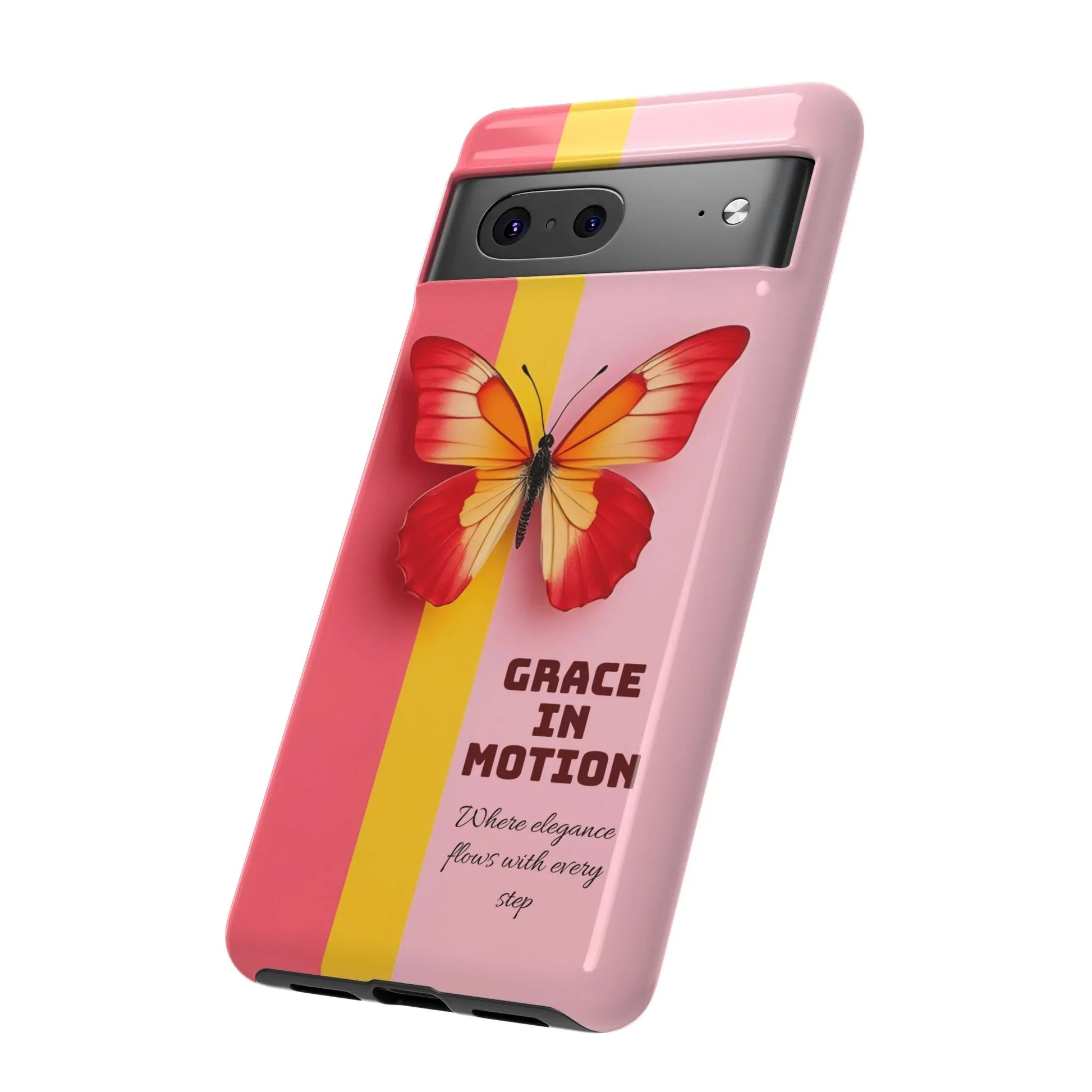 Grace in Motion – Elegant Phone Case for iPhone, Galaxy & Pixel - KARARMDESIGN