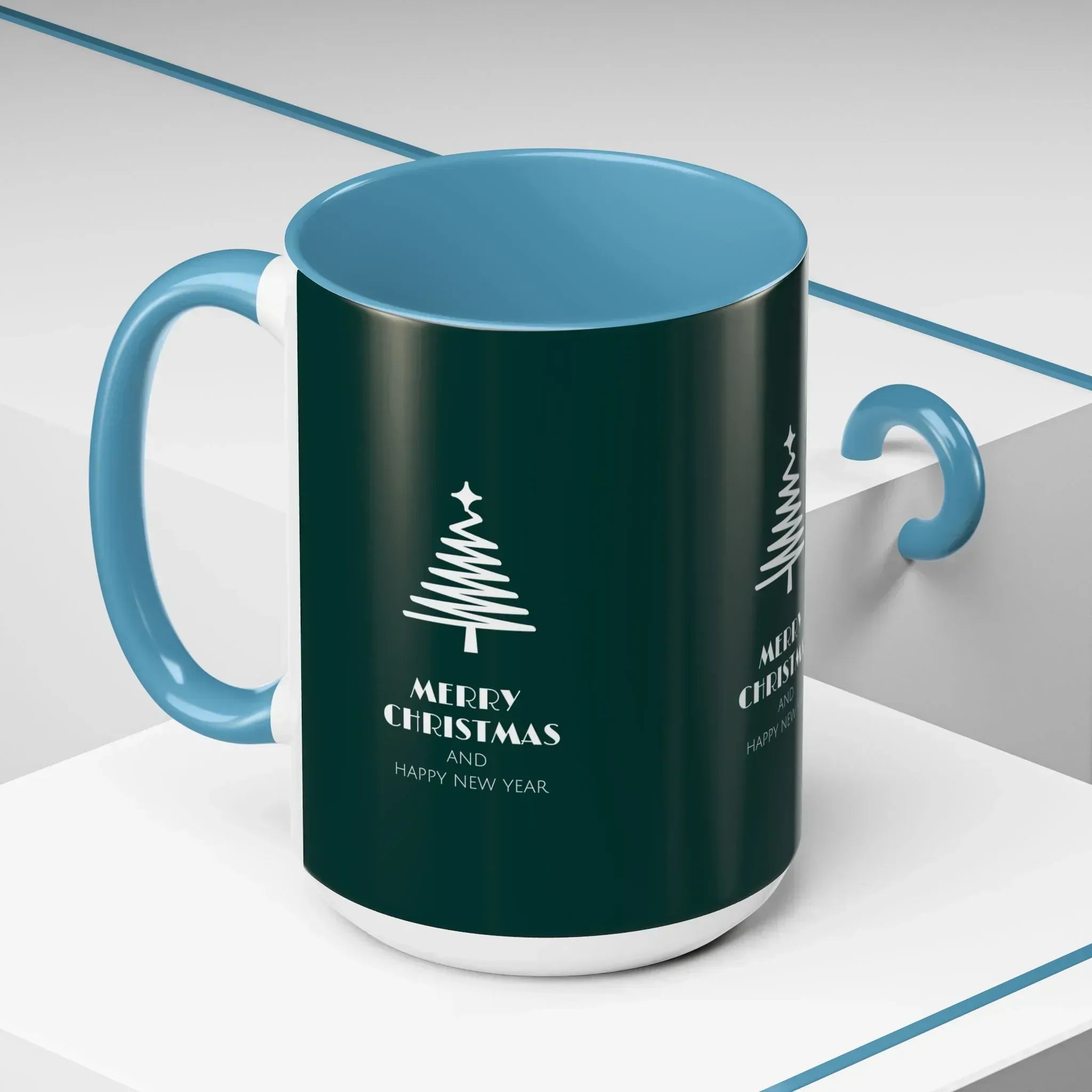 Holiday Mug - Accent Coffee Mug (11, 15oz) - KARARMDESIGN