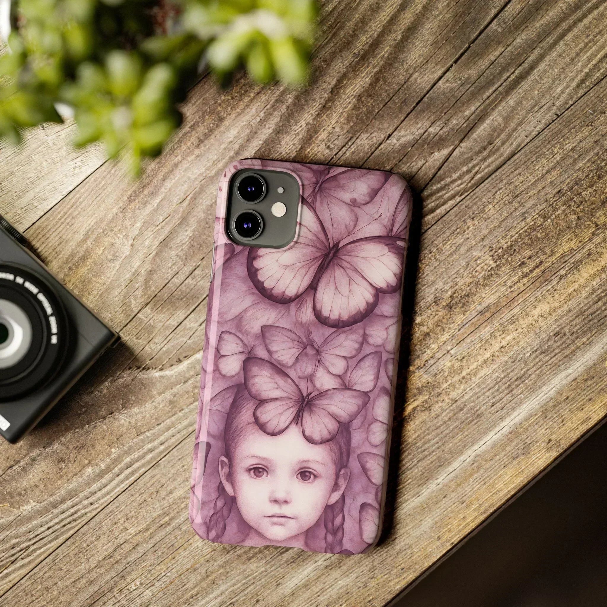 Mystic Girl Phone Case for iPhone 7-17 Models - KARARMDESIGN