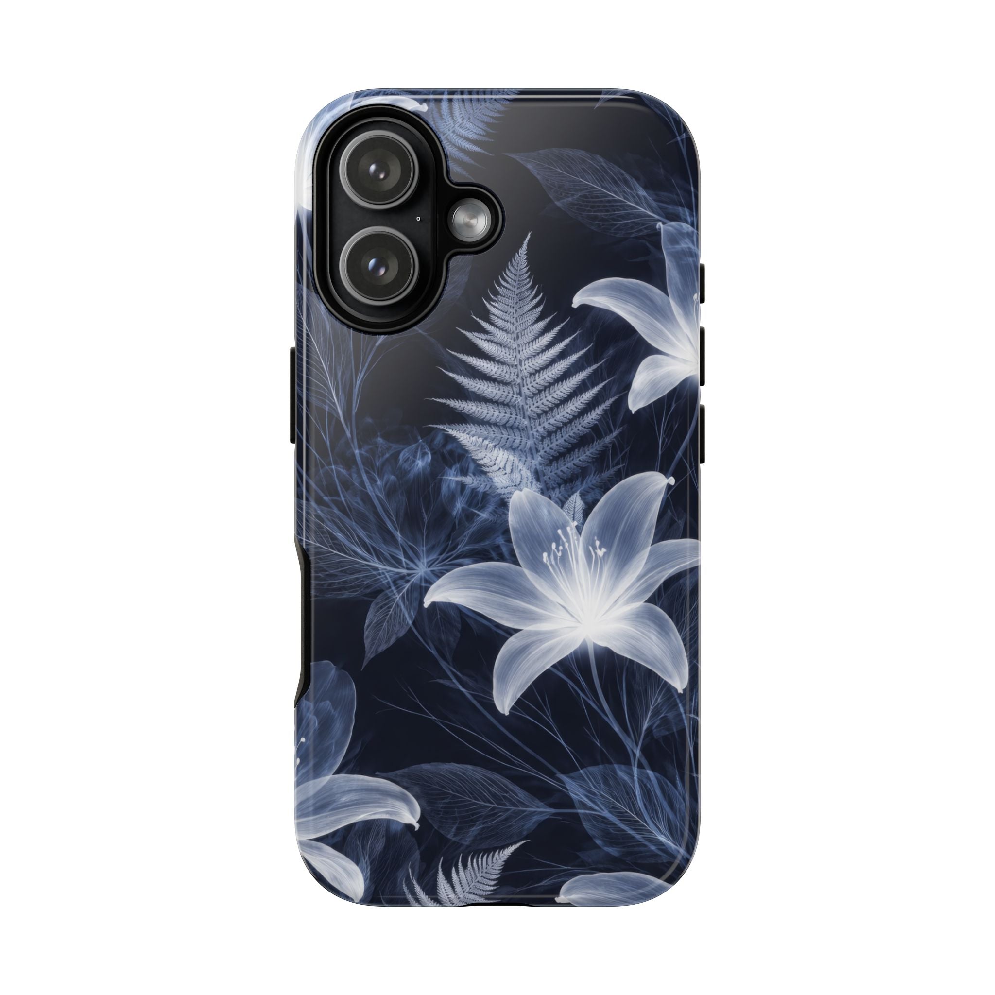 Moonlight Garden Phone Case for iPhone 11-17 and Galaxy S20-S26