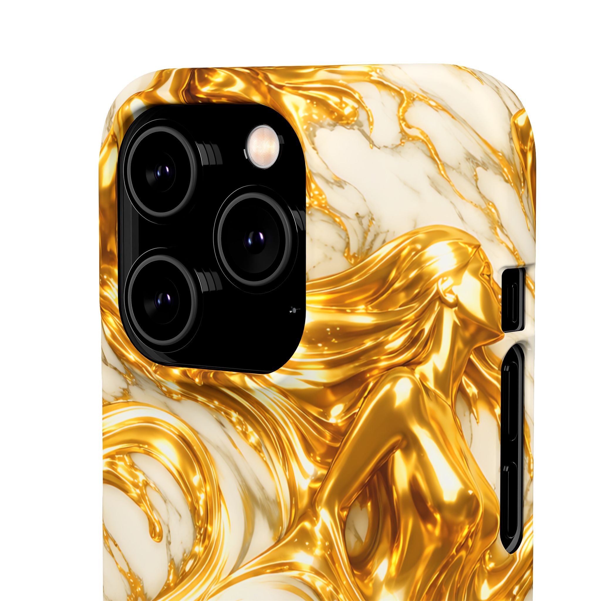 Divine Gold Woman Snap Phone Case for iPhone & Galaxy