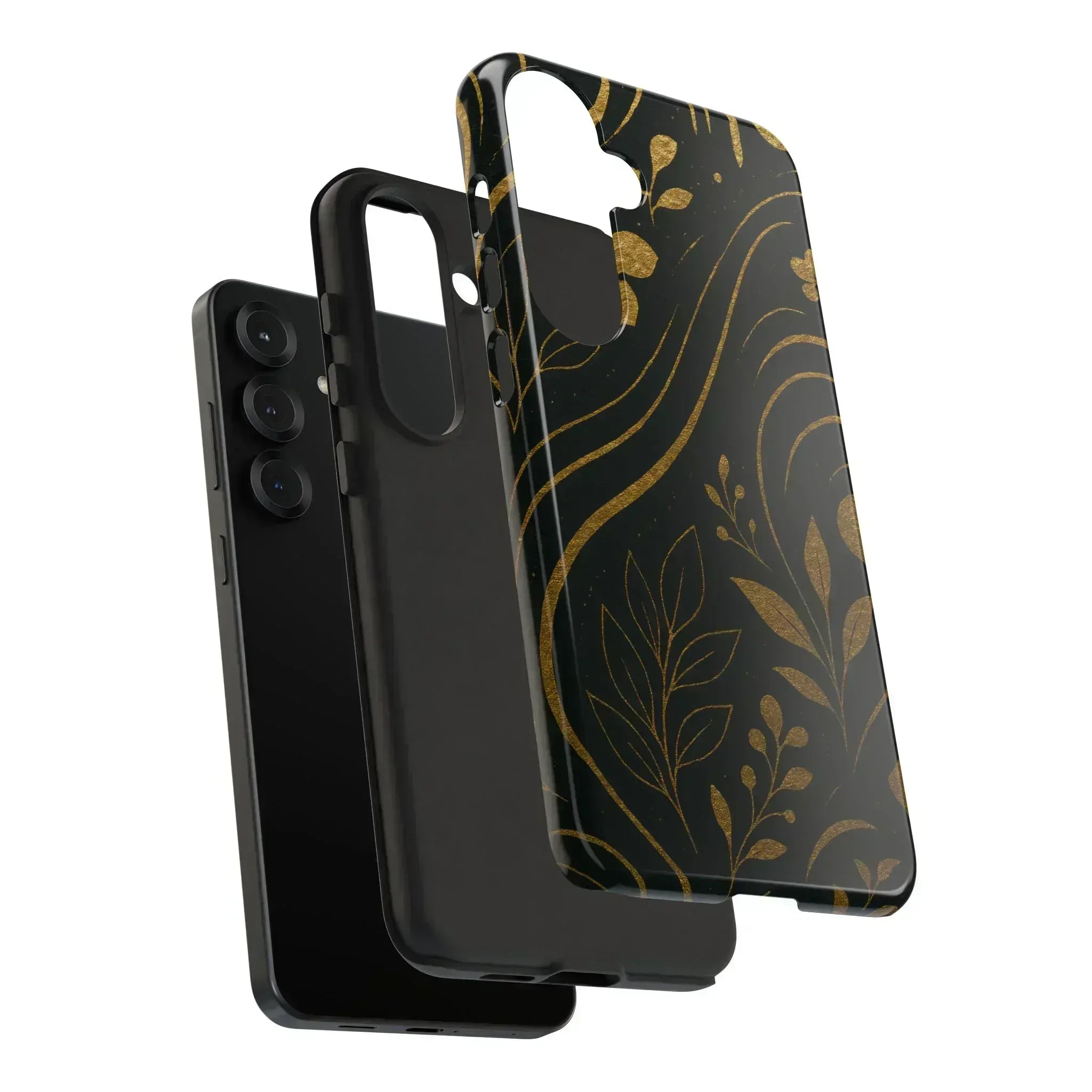 Gold Pattern Phone Case for Galaxy and Pixel - KARARMDESIGN