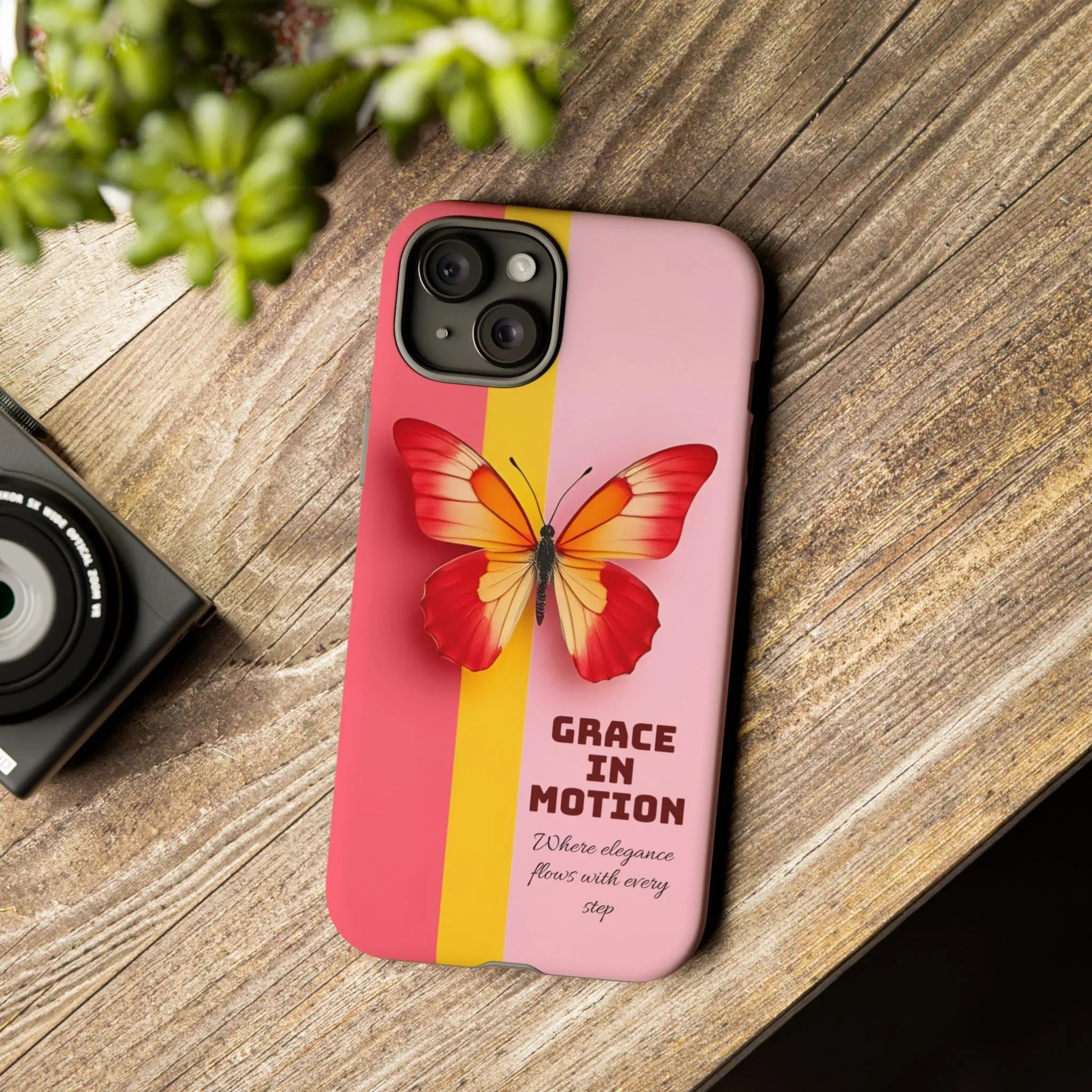 Grace in Motion – Elegant Phone Case for iPhone, Galaxy & Pixel - KARARMDESIGN
