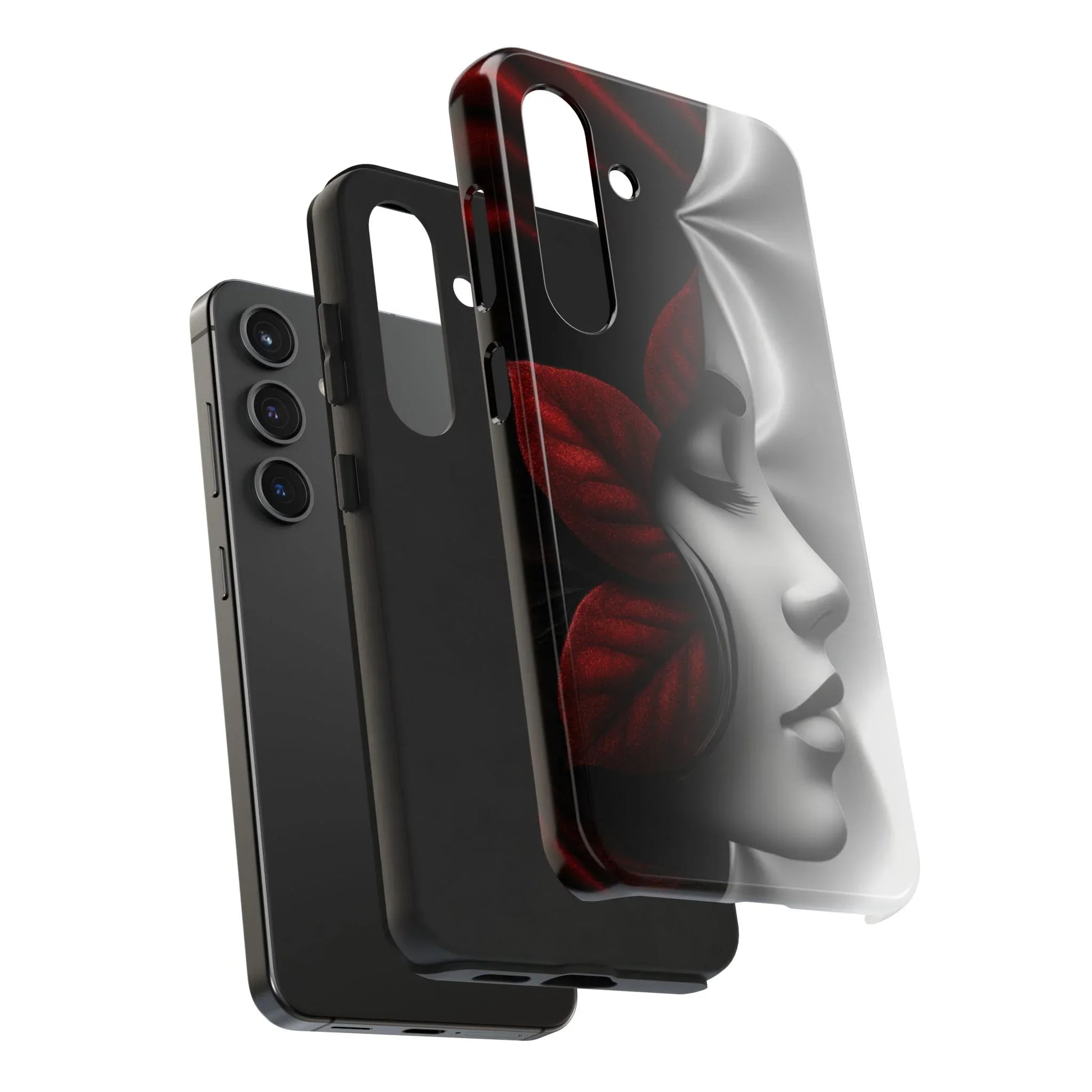 Whispered Grace Phone Case for iPhone 11-17 and Galaxy S21-S25 - KARARMDESIGN
