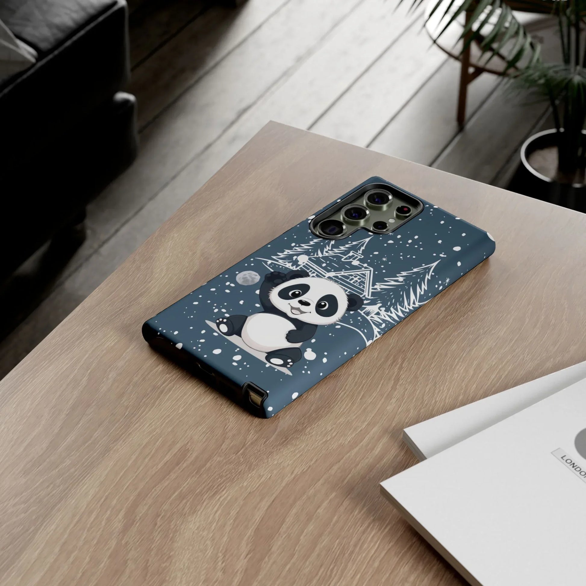 Cute Panda Phone Case for Samsung Galaxy and Google Pixel - KARARMDESIGN
