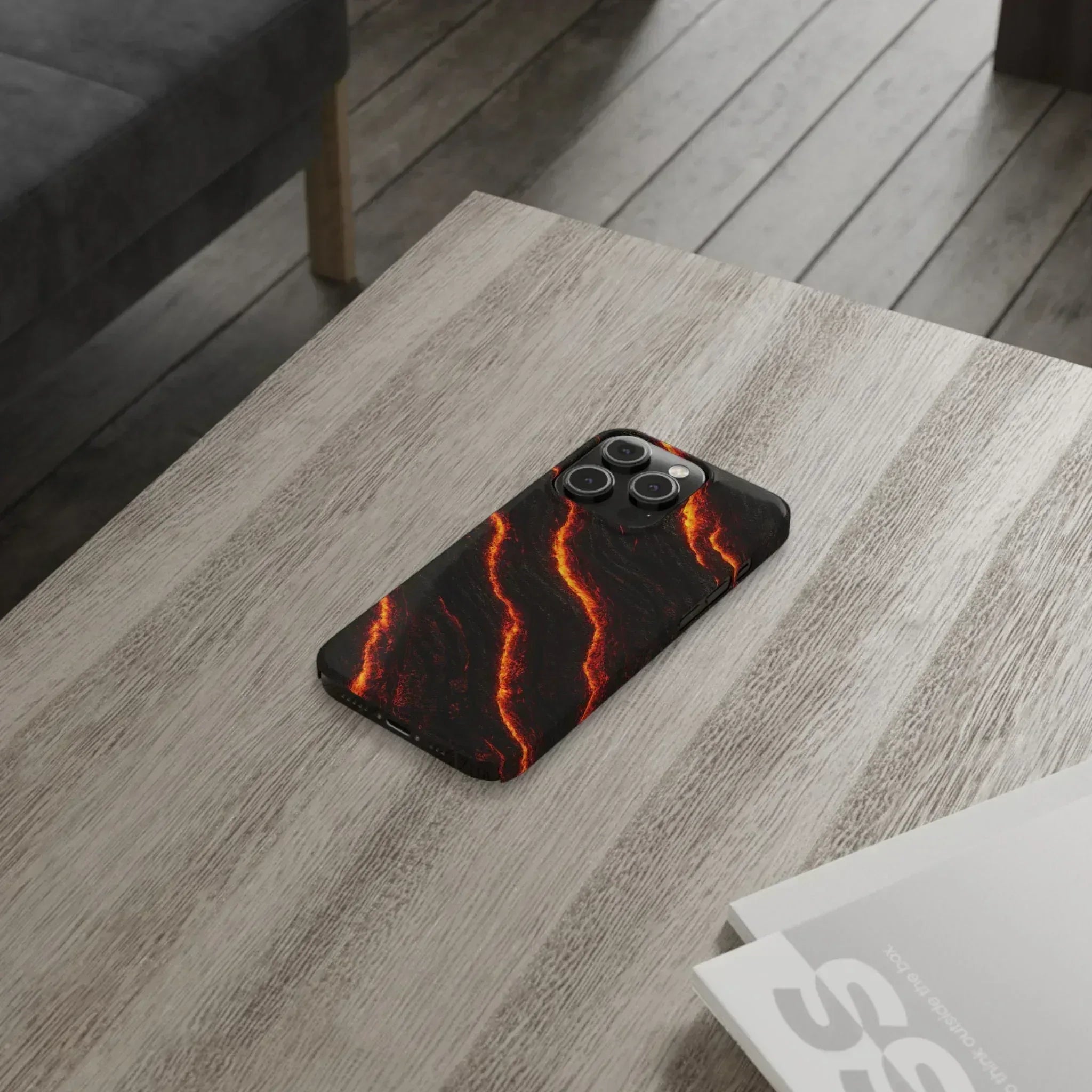 Lava Pulse Phone Case for iPhone 11-17 - KARARMDESIGN