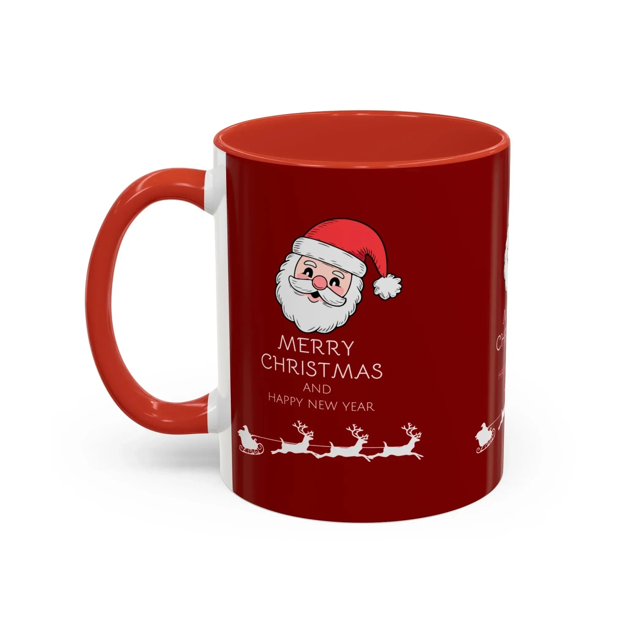 Season’s Smile – Christmas and New Year Accent Coffee Mug (11, 15oz) - KARARMDESIGN