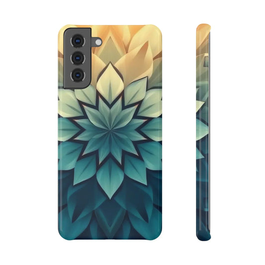 Tough Floral Samsung Galaxy Phone Case for S21, S21 Plus, and S21 Ultra - KarArmDesign