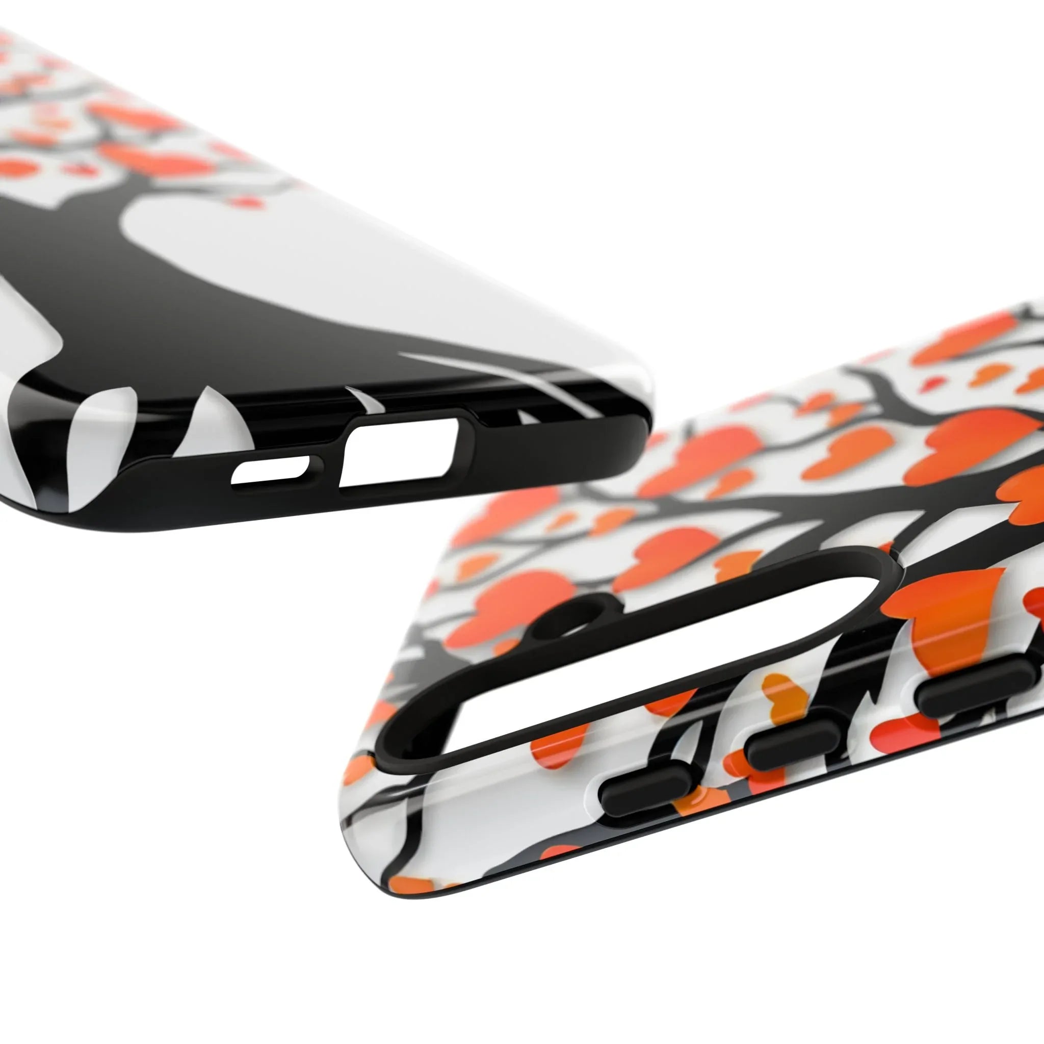 Heart Design Phone Case for iPhone 11–17 and Galaxy S20–S25 - KARARMDESIGN