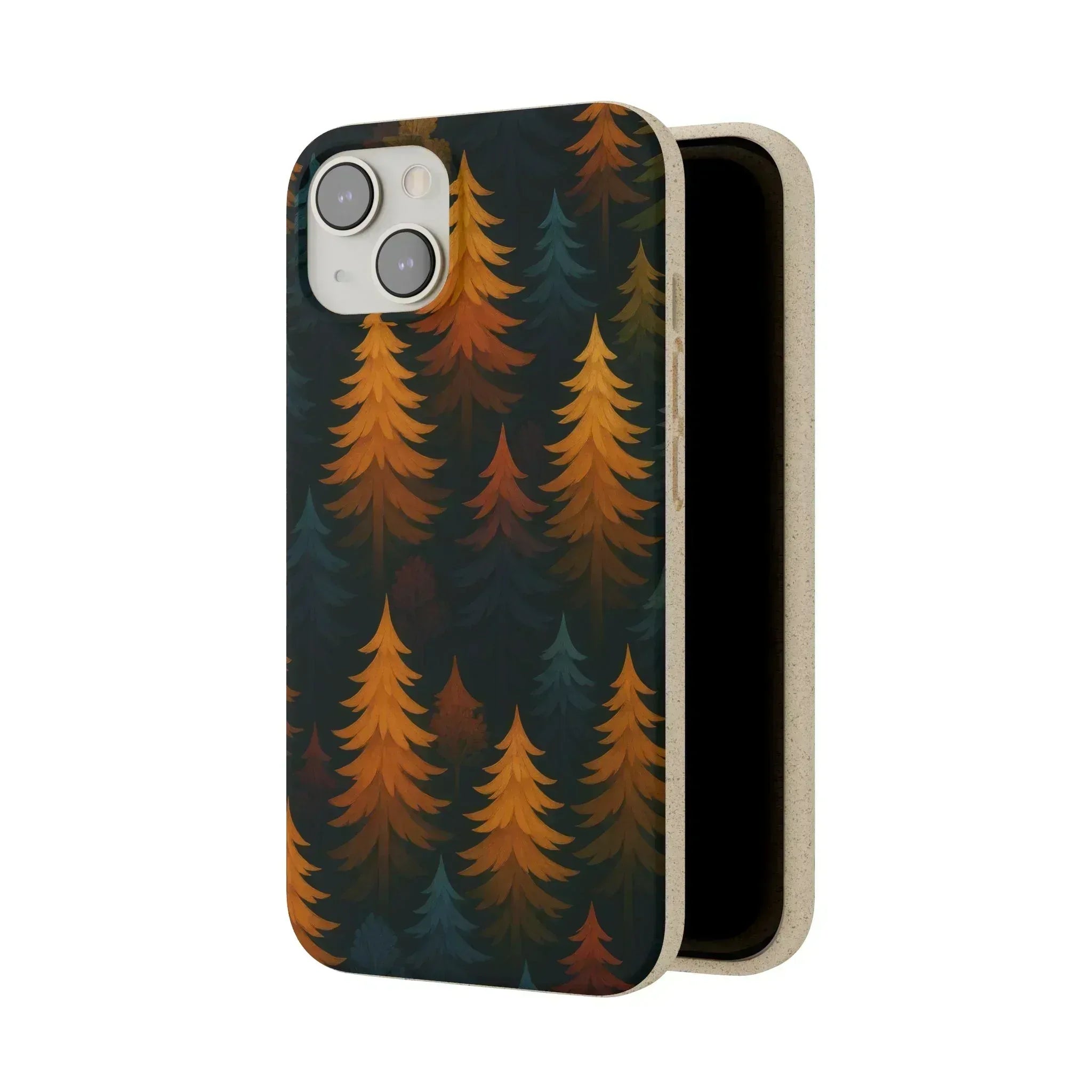 Eco Forest Biodegradable Phone Case for iPhone 11-16 and Galaxy S20-S22 - KARARMDESIGN