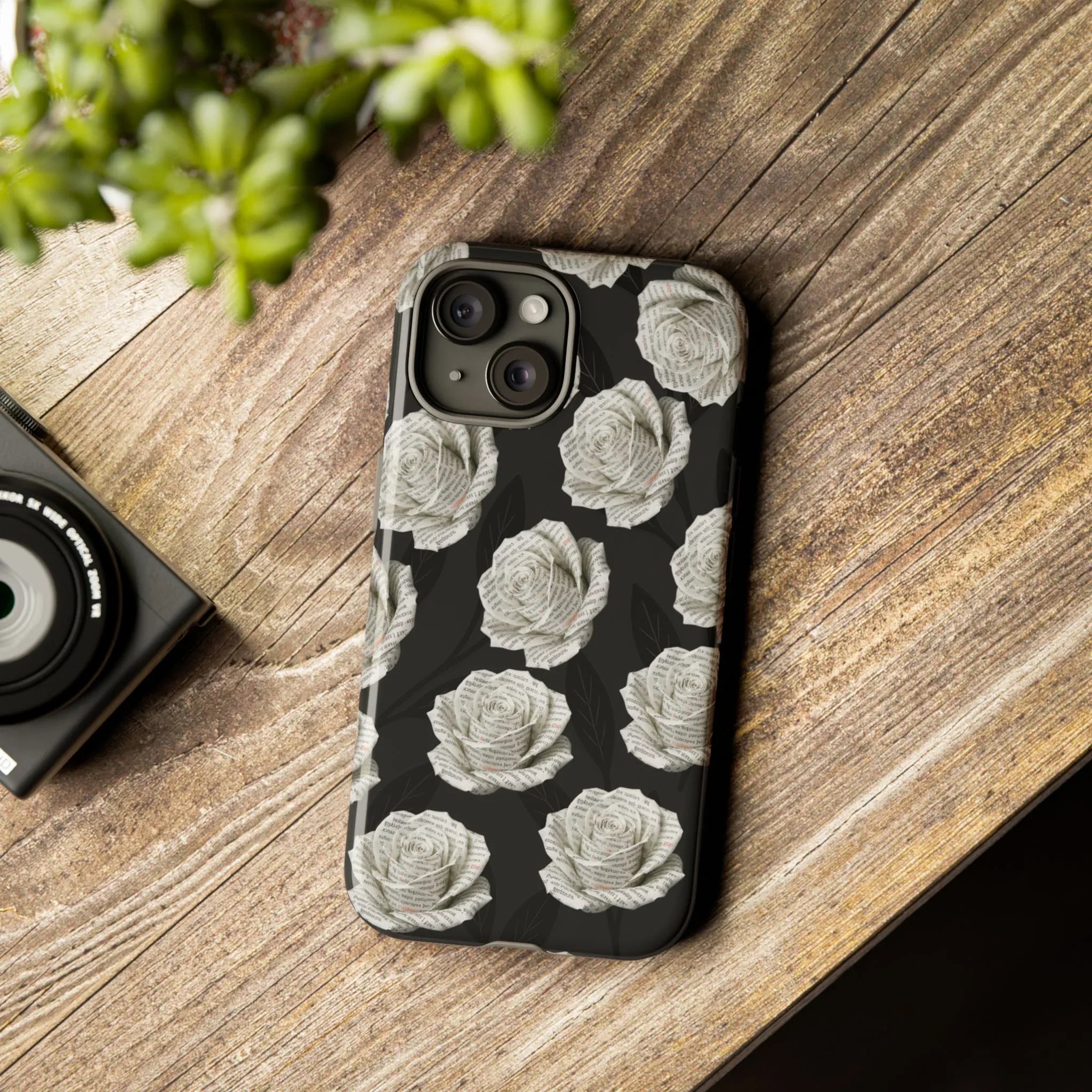 Silent Bloom Phone Case for iPhone 8-17 and Google Pixel 3-9 - KARARMDESIGN