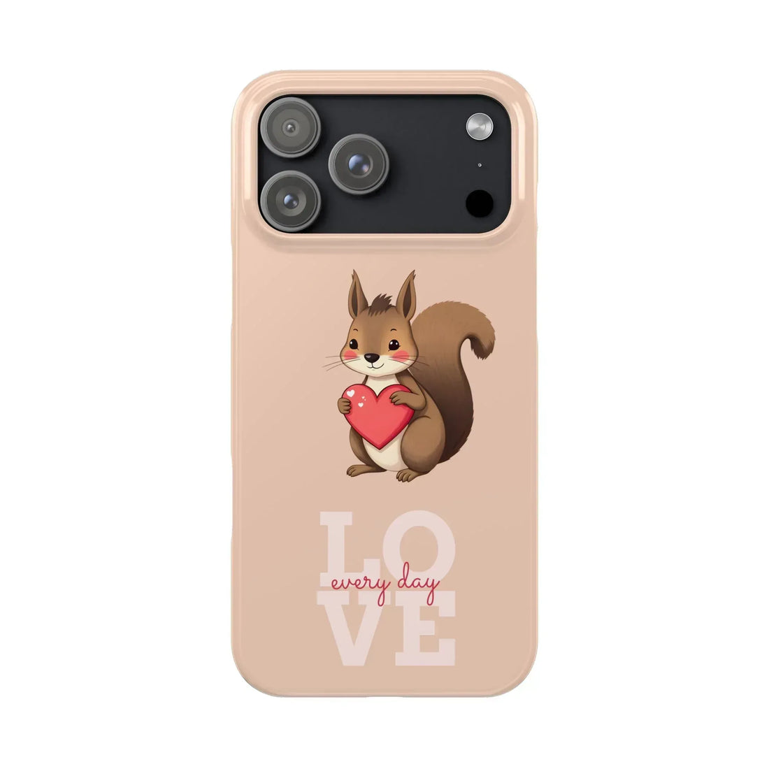Cute Squirrel Phone Case for iPhone 11-17 - KARARMDESIGN