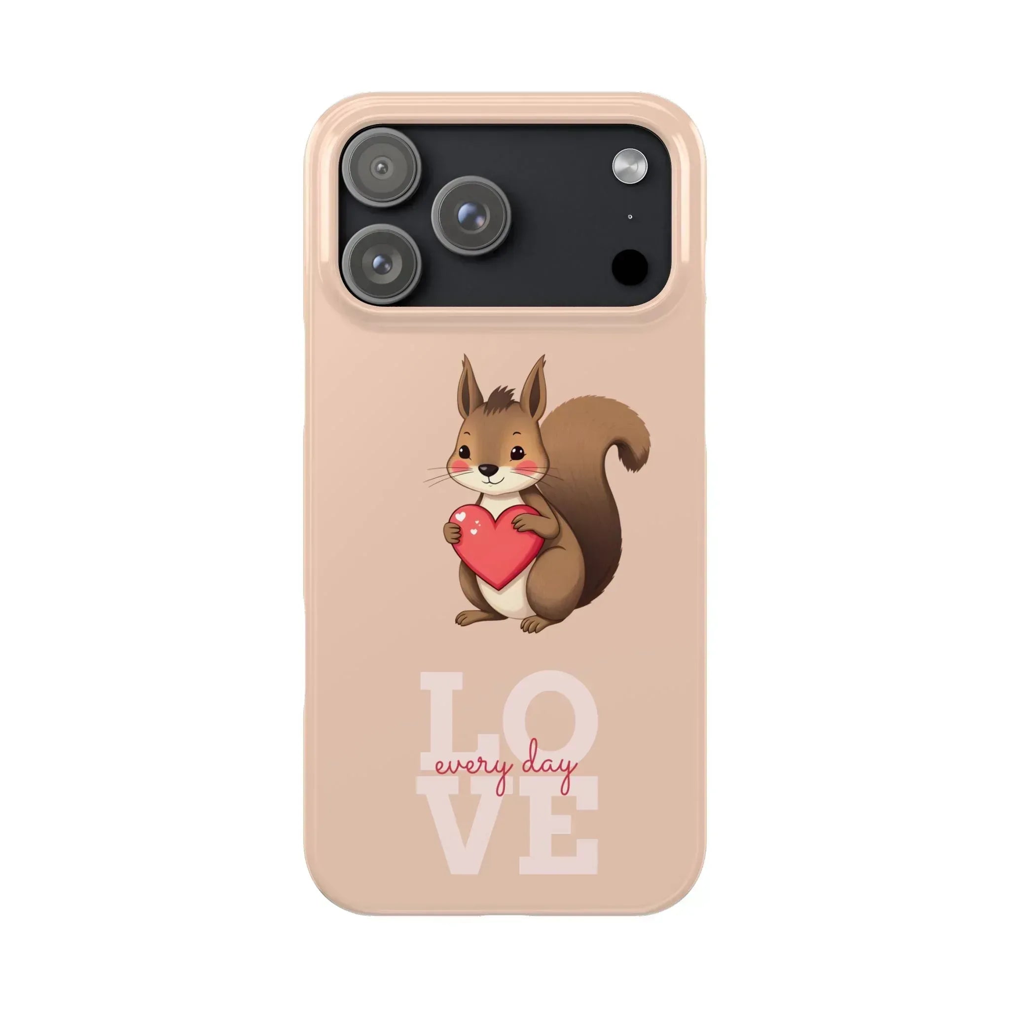 Cute Squirrel Phone Case for iPhone 11-17 - KARARMDESIGN