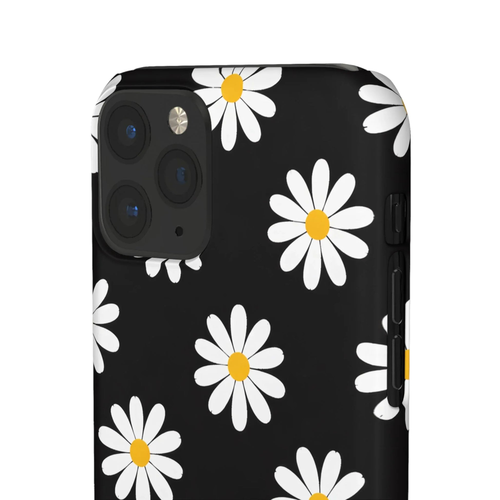 Daisy Charm Phone Case for iPhone 11-17 and Galaxy S20-S25 - KARARMDESIGN