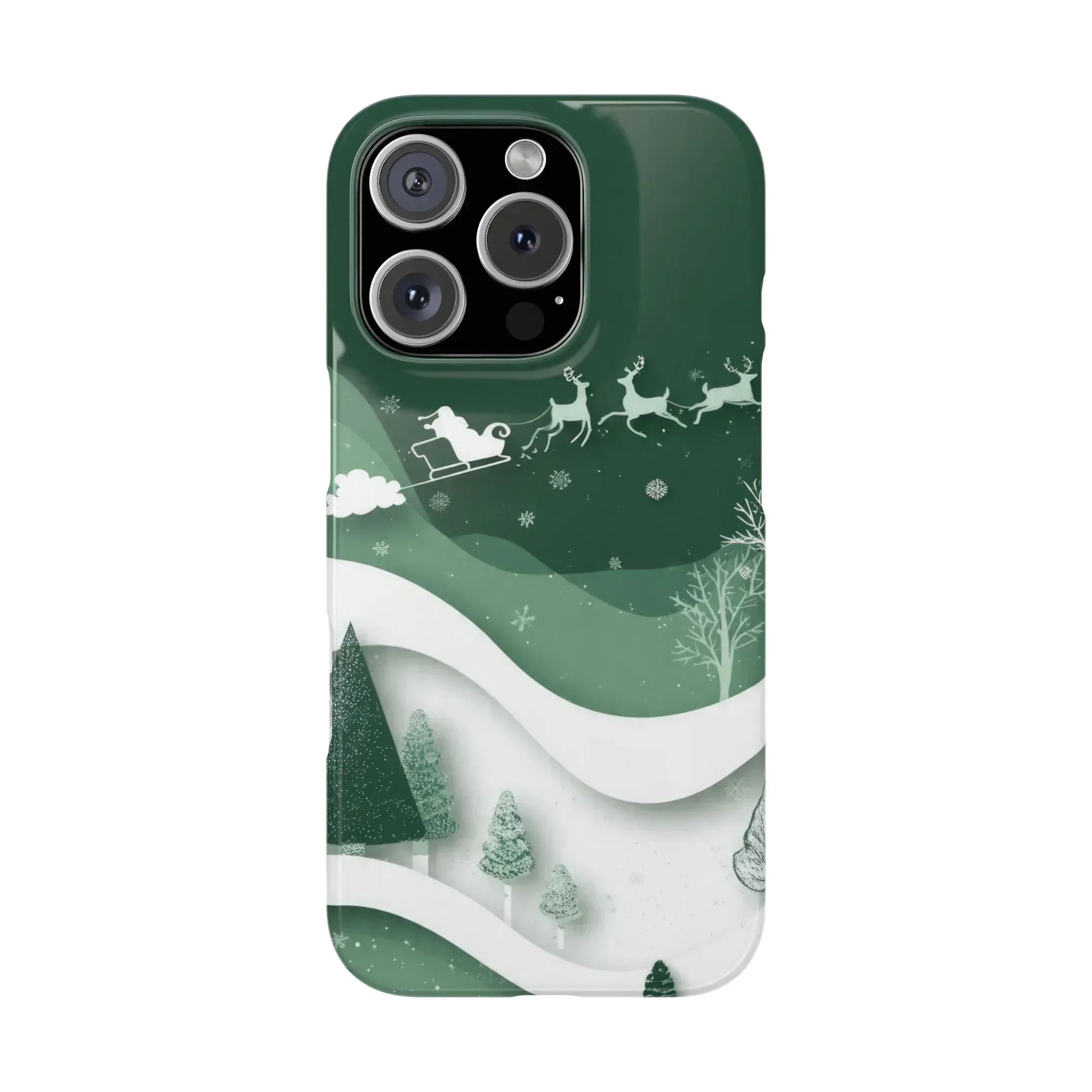 Evergreen Forest Phone Case for iPhone 11–17 - KARARMDESIGN