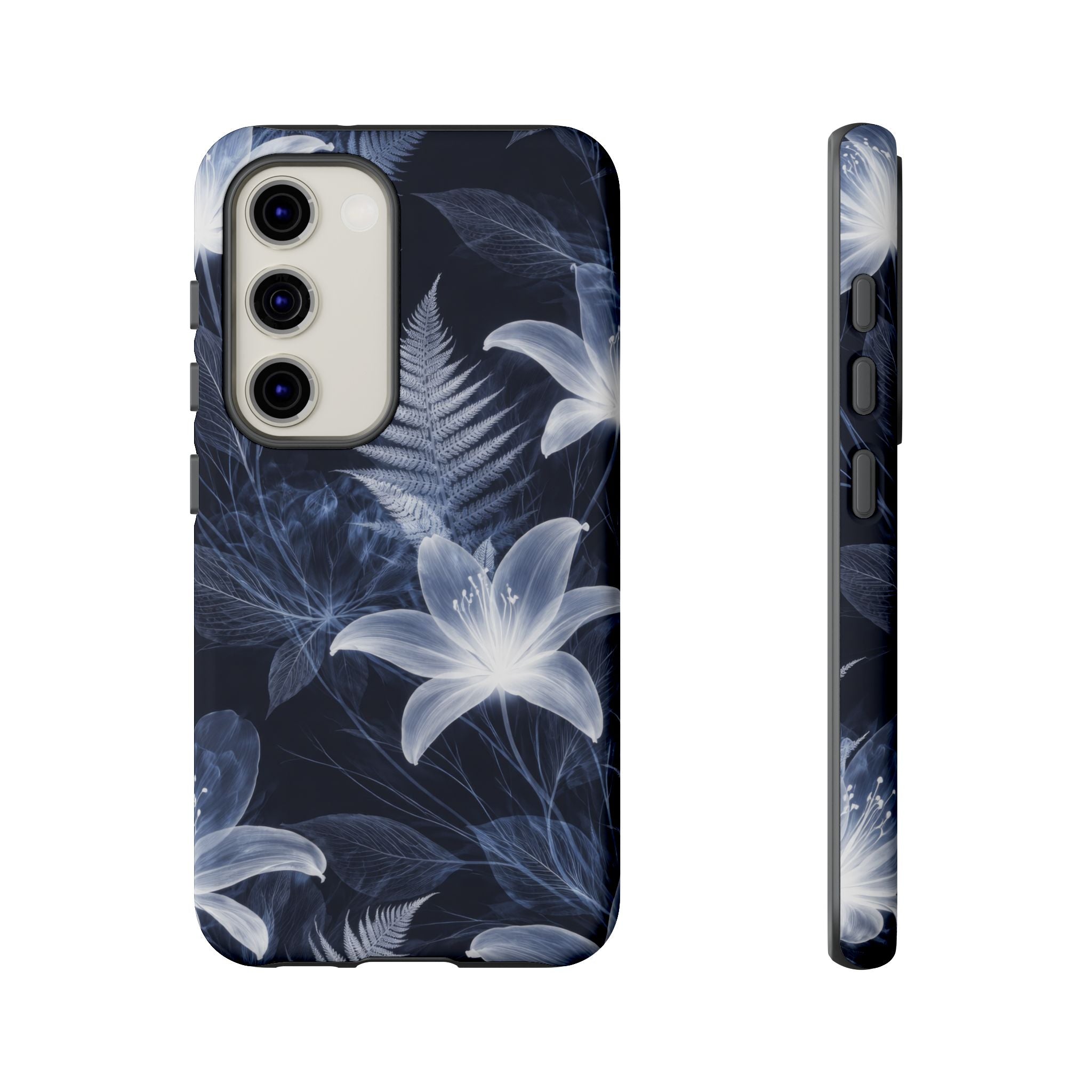 Moonlight Garden Phone Case for iPhone 11-17 and Galaxy S20-S26