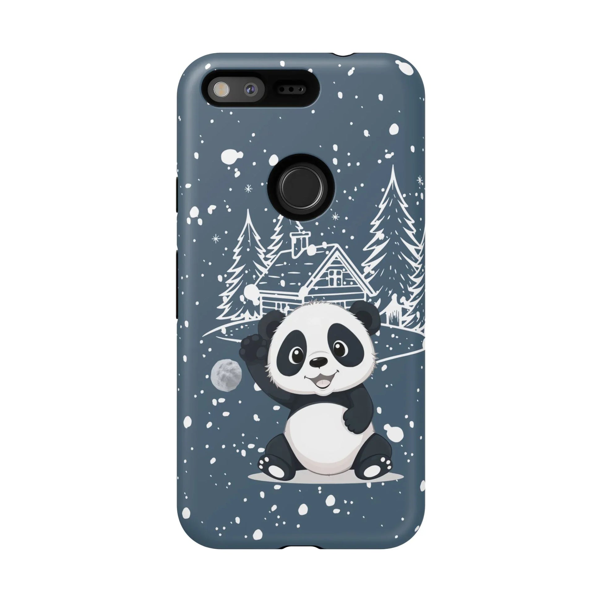 Cute Panda Phone Case for Samsung Galaxy and Google Pixel - KARARMDESIGN