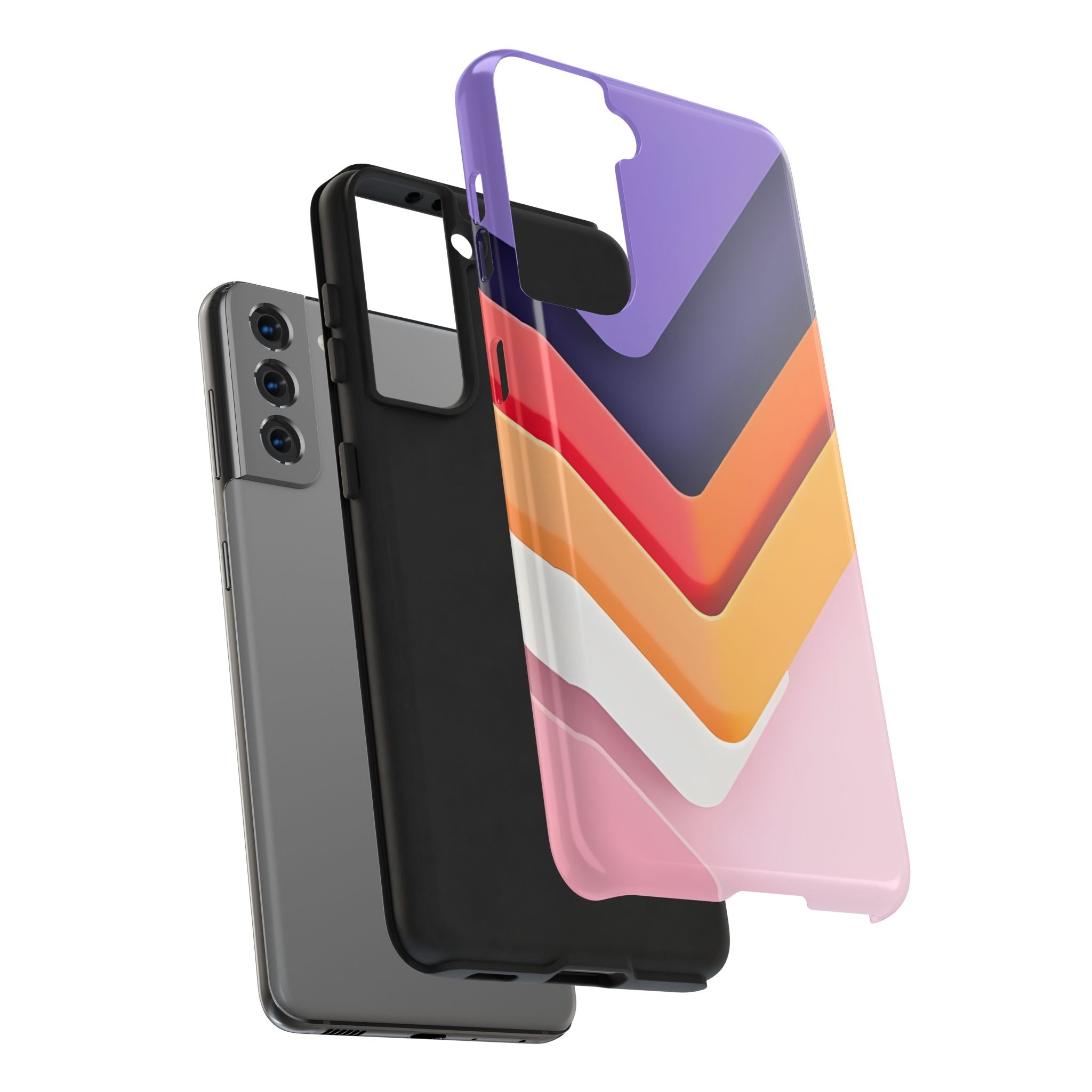 Geometric Chevron Tough Case for iPhone & Samsung Galaxy